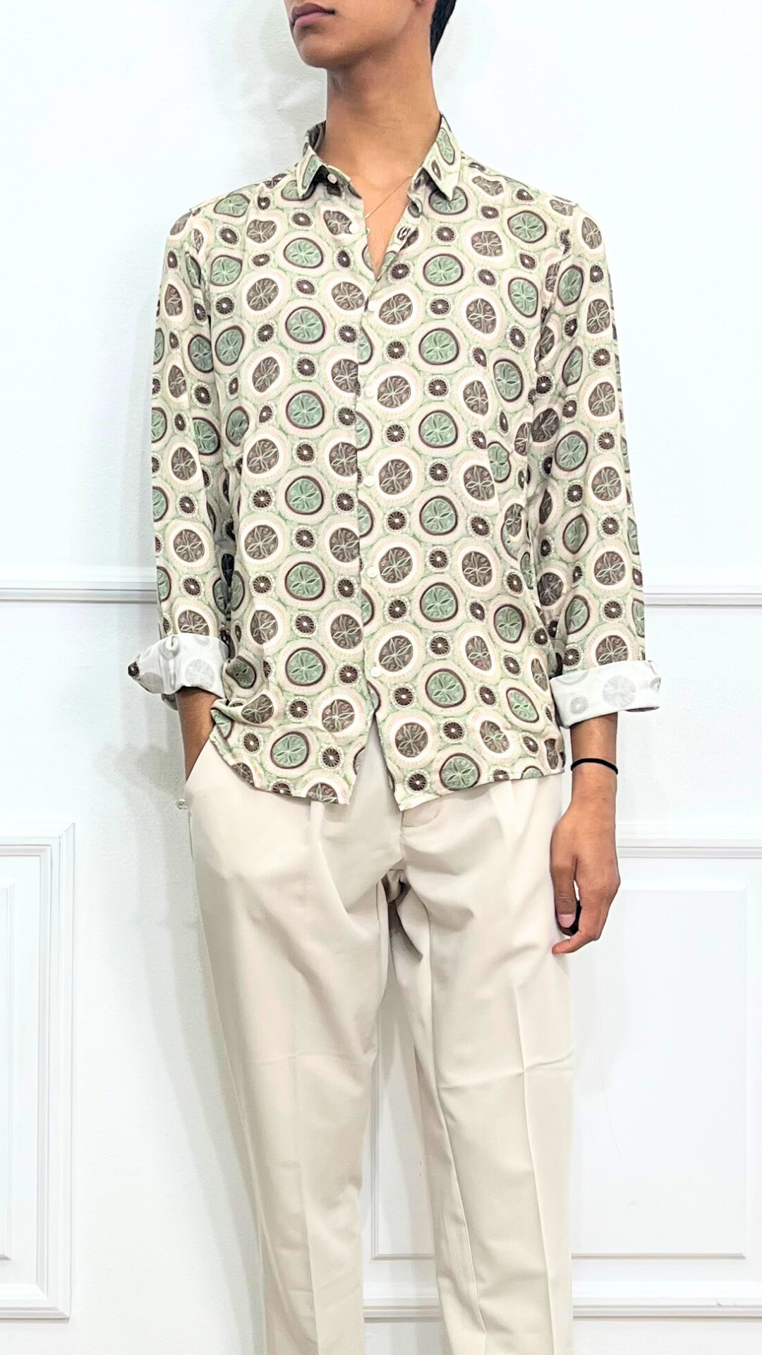 Camicia a Fantasia Circle - BLACKSVNDAY