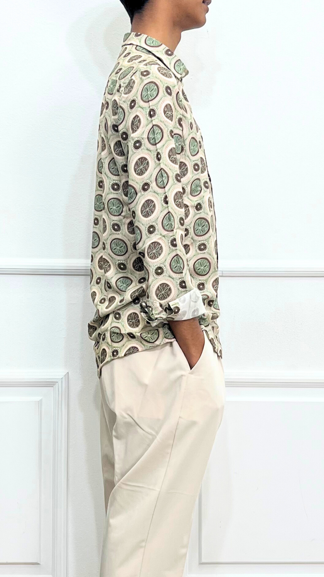 Camicia a Fantasia Circle - BLACKSVNDAY