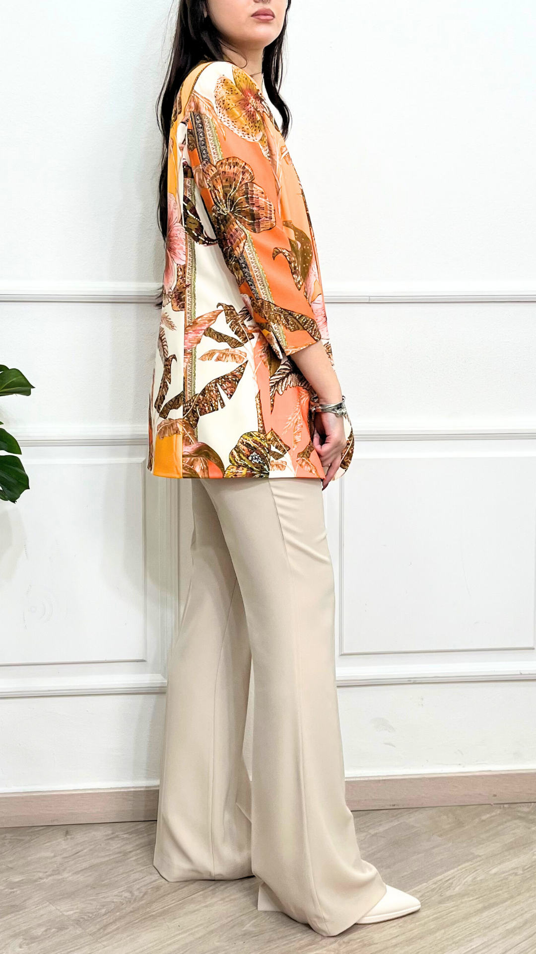 Tailleur a fantasia Floreale - LA SCINTILLA