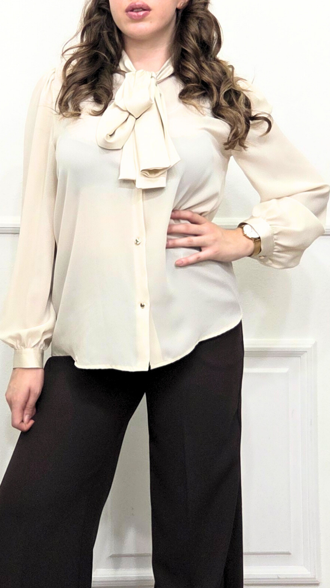 Camicia con fiocco - SIMONA G.