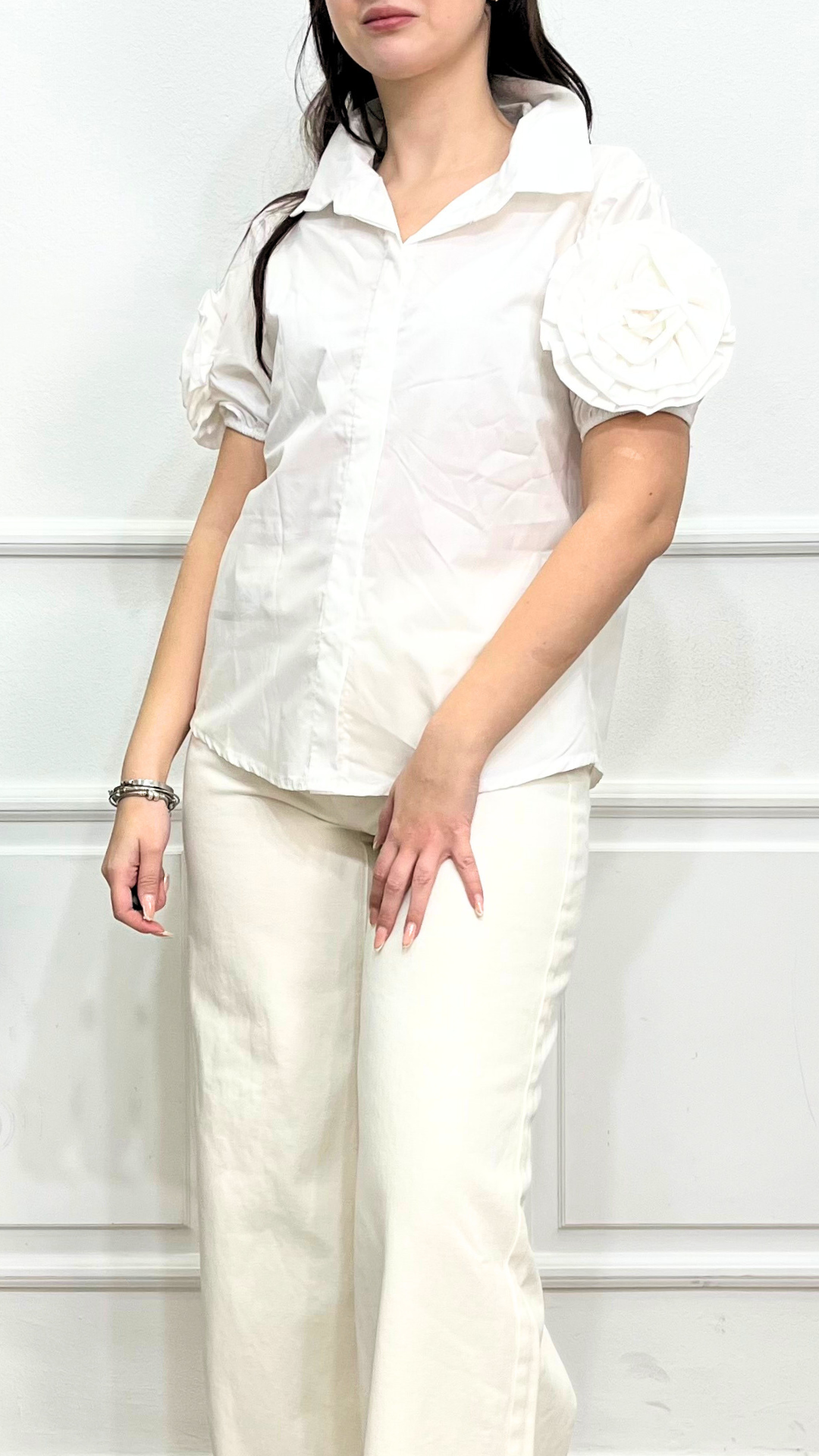 Camicia a manica corta - ROSE