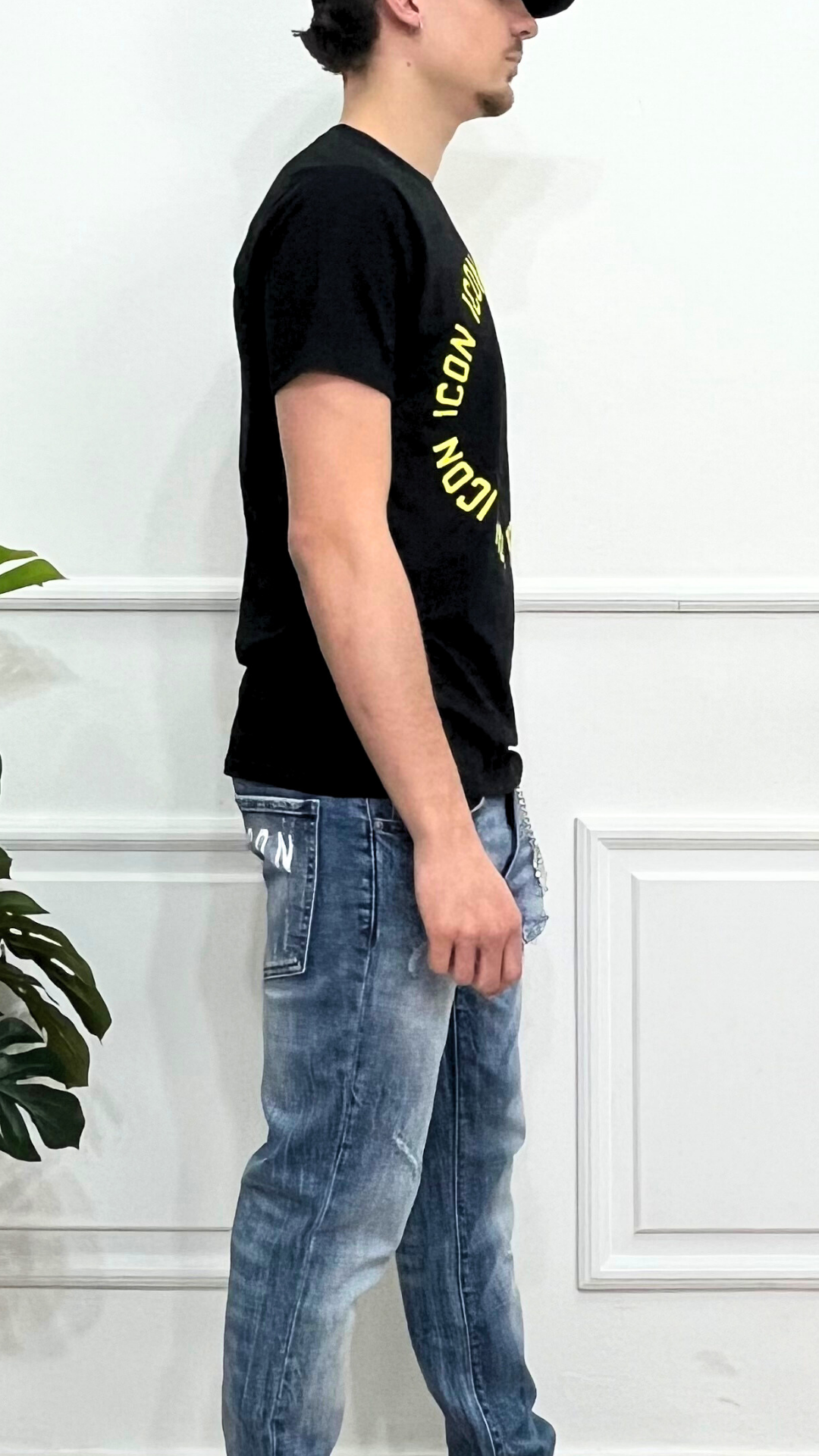 T-shirt logo circolare - ICON