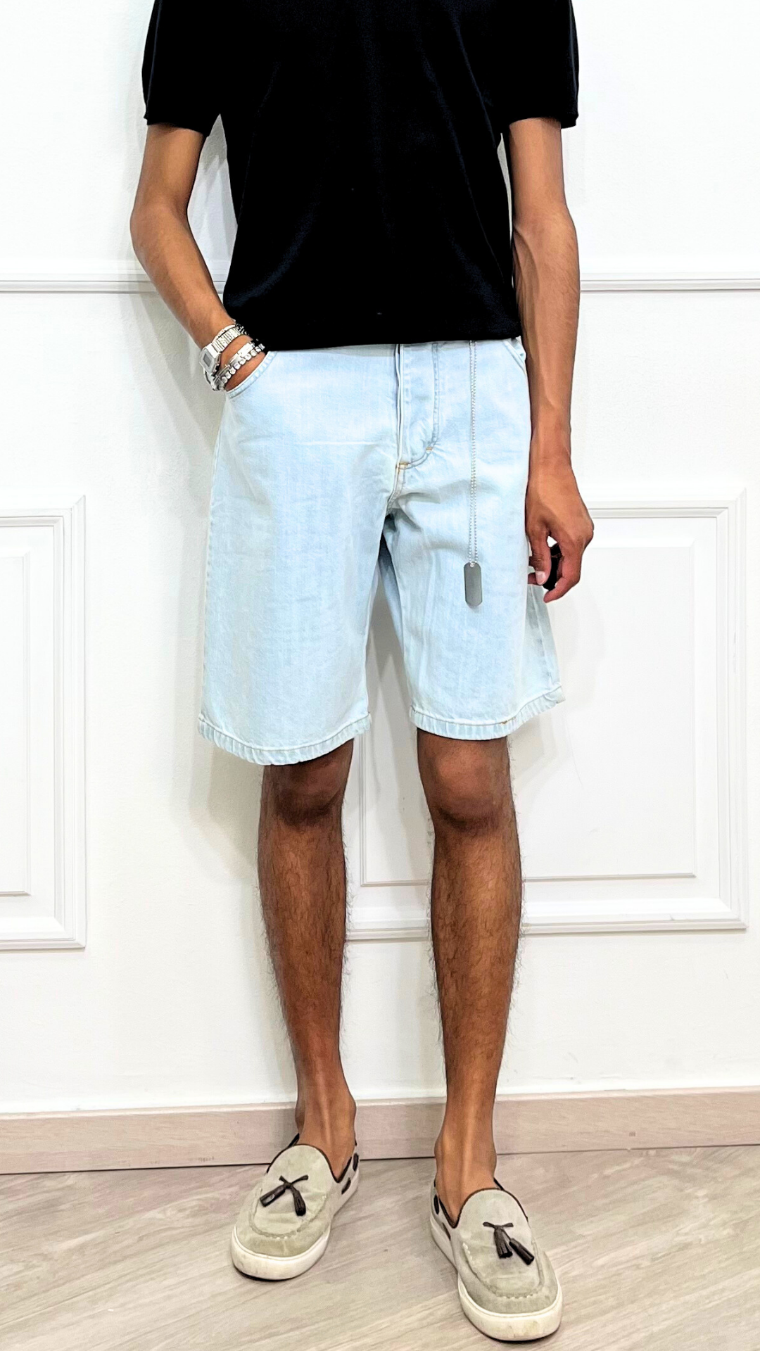 Pantaloncino di jeans basic