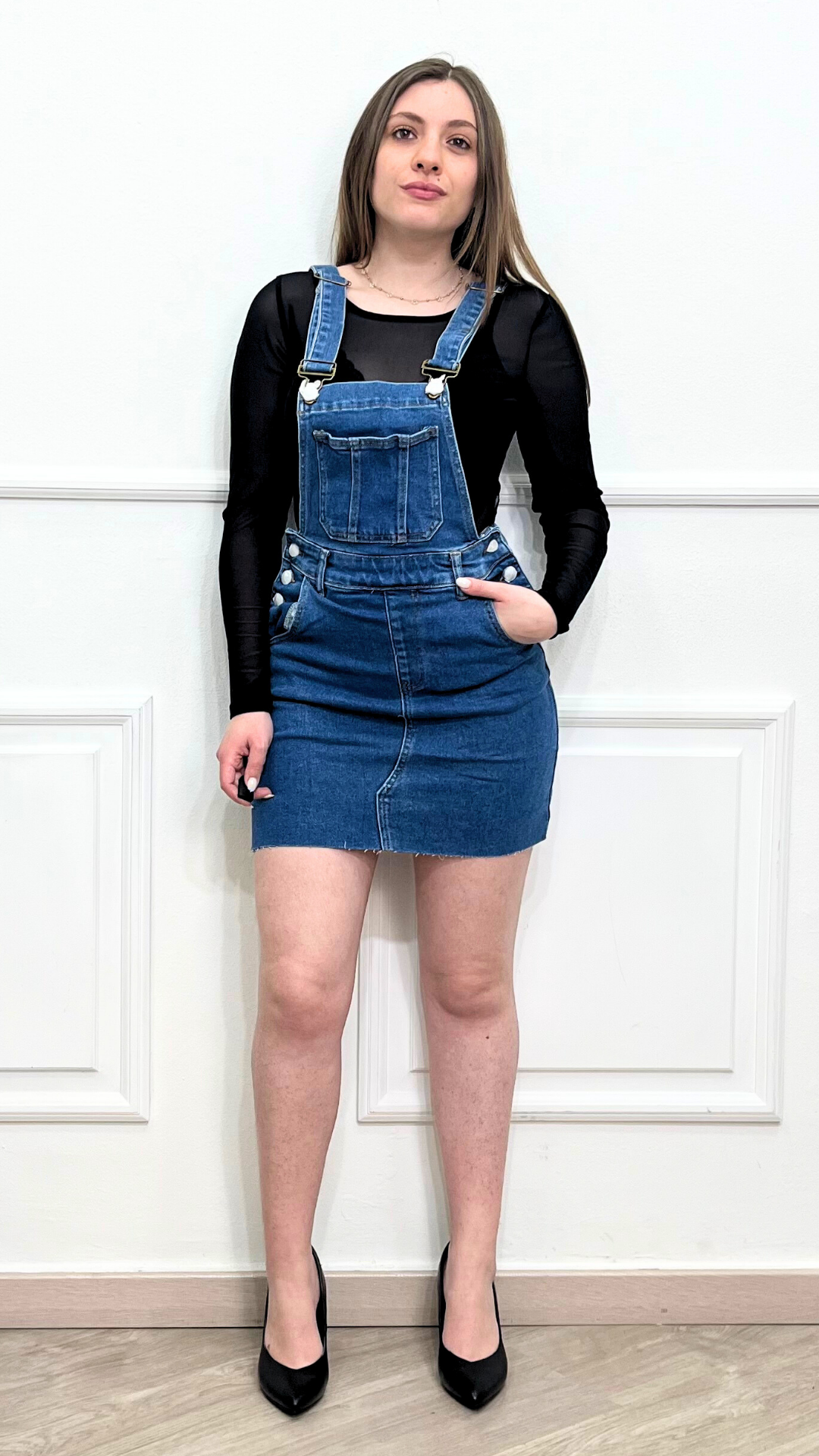 Salopette di jeans