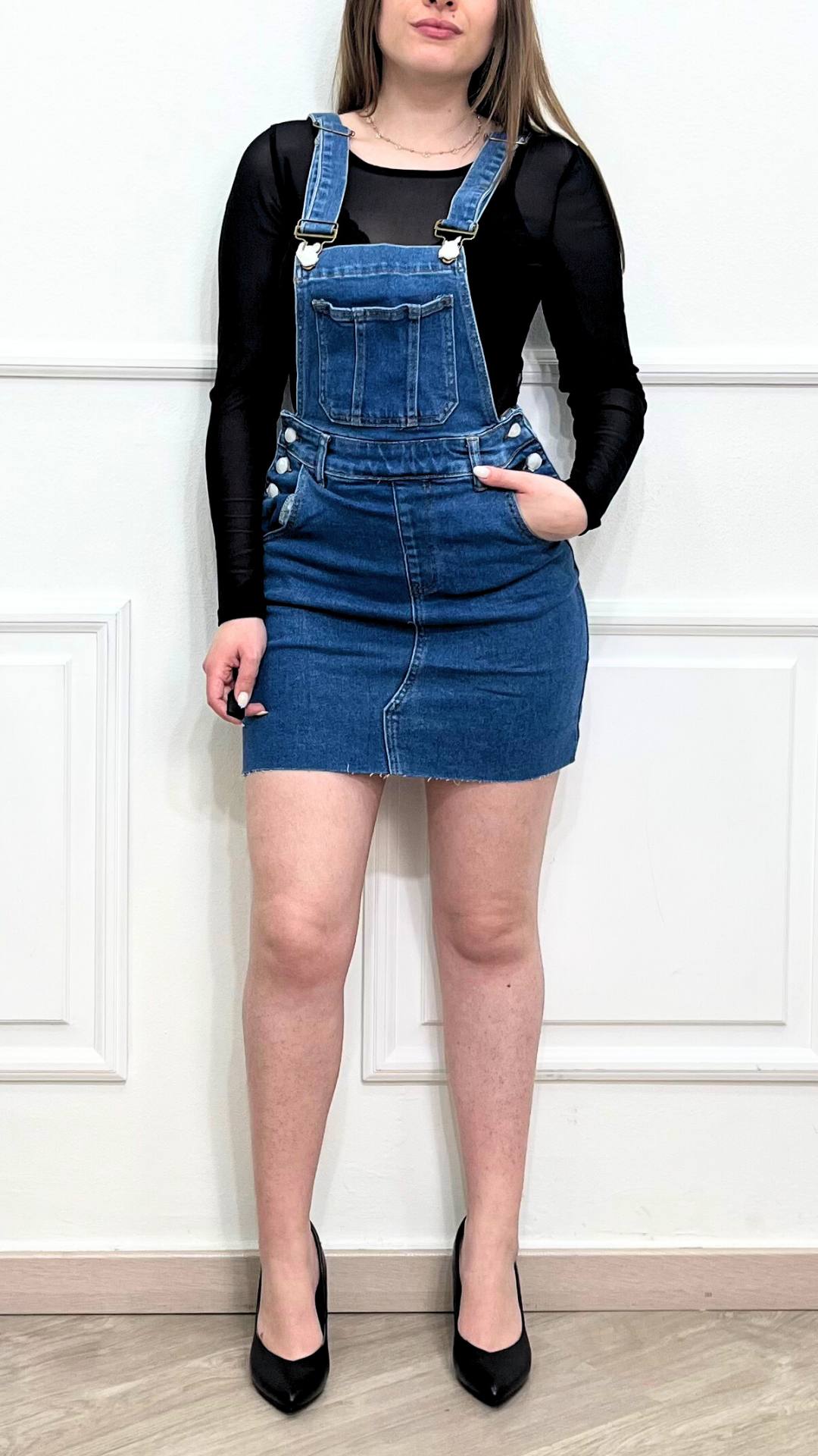 Salopette di jeans