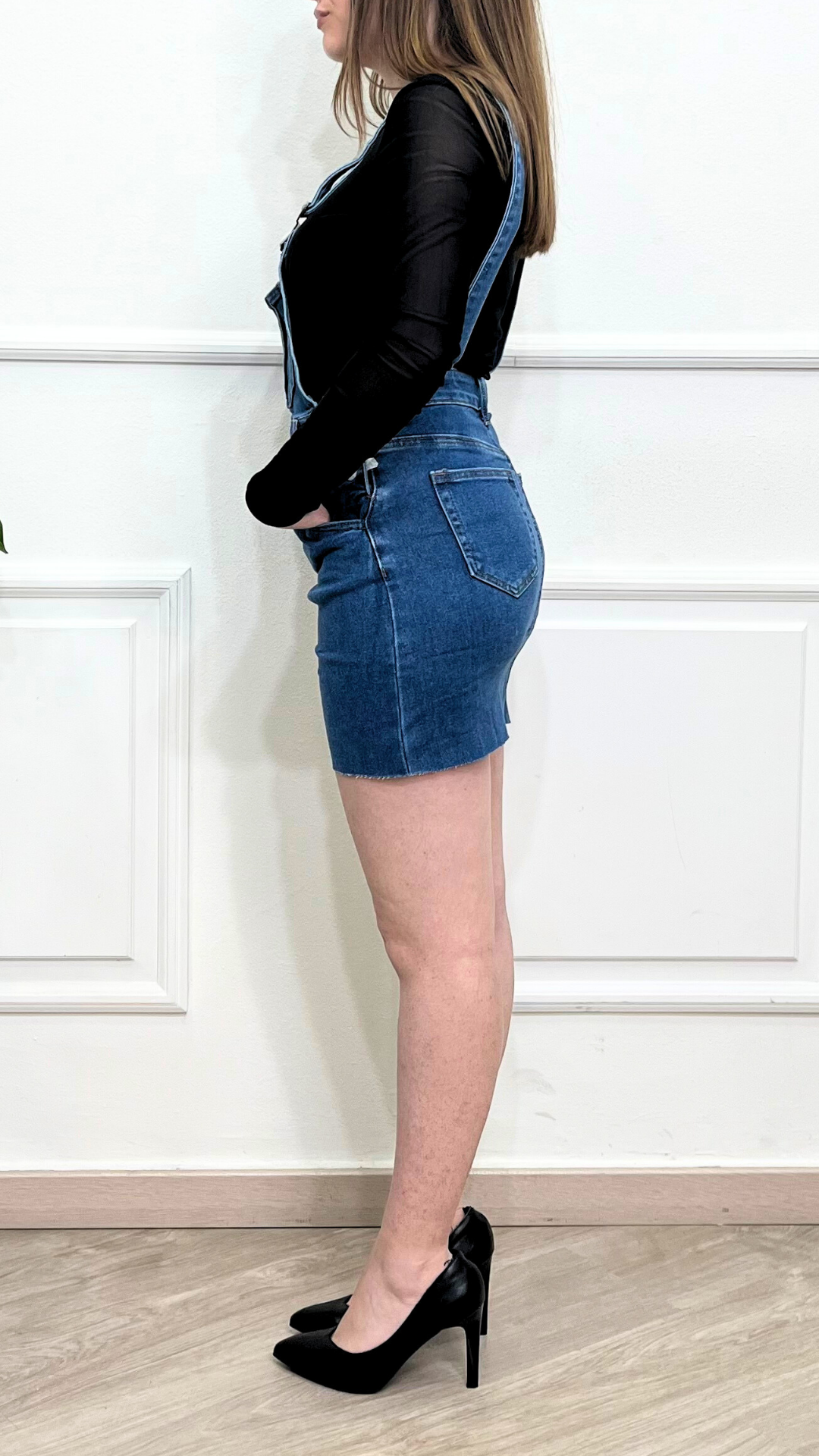 Salopette di jeans