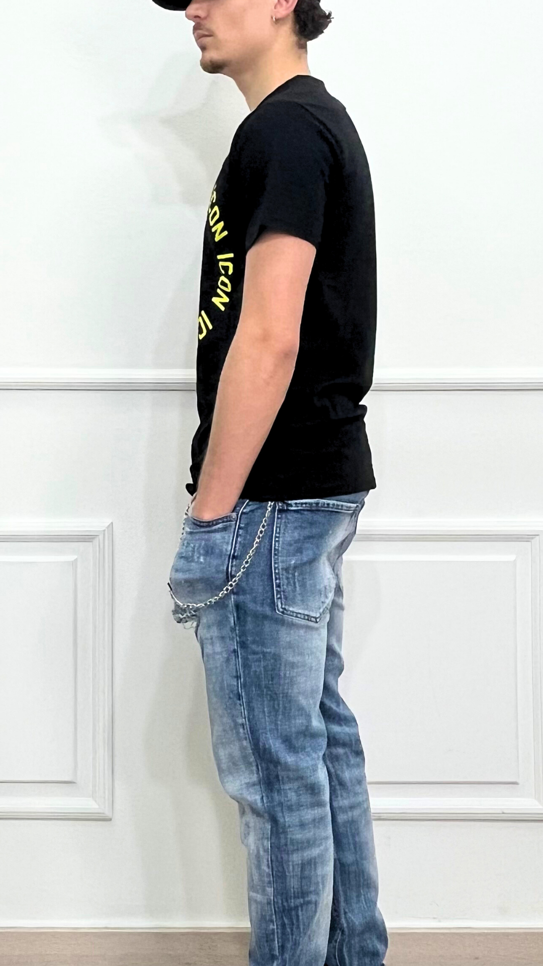 T-shirt logo circolare - ICON