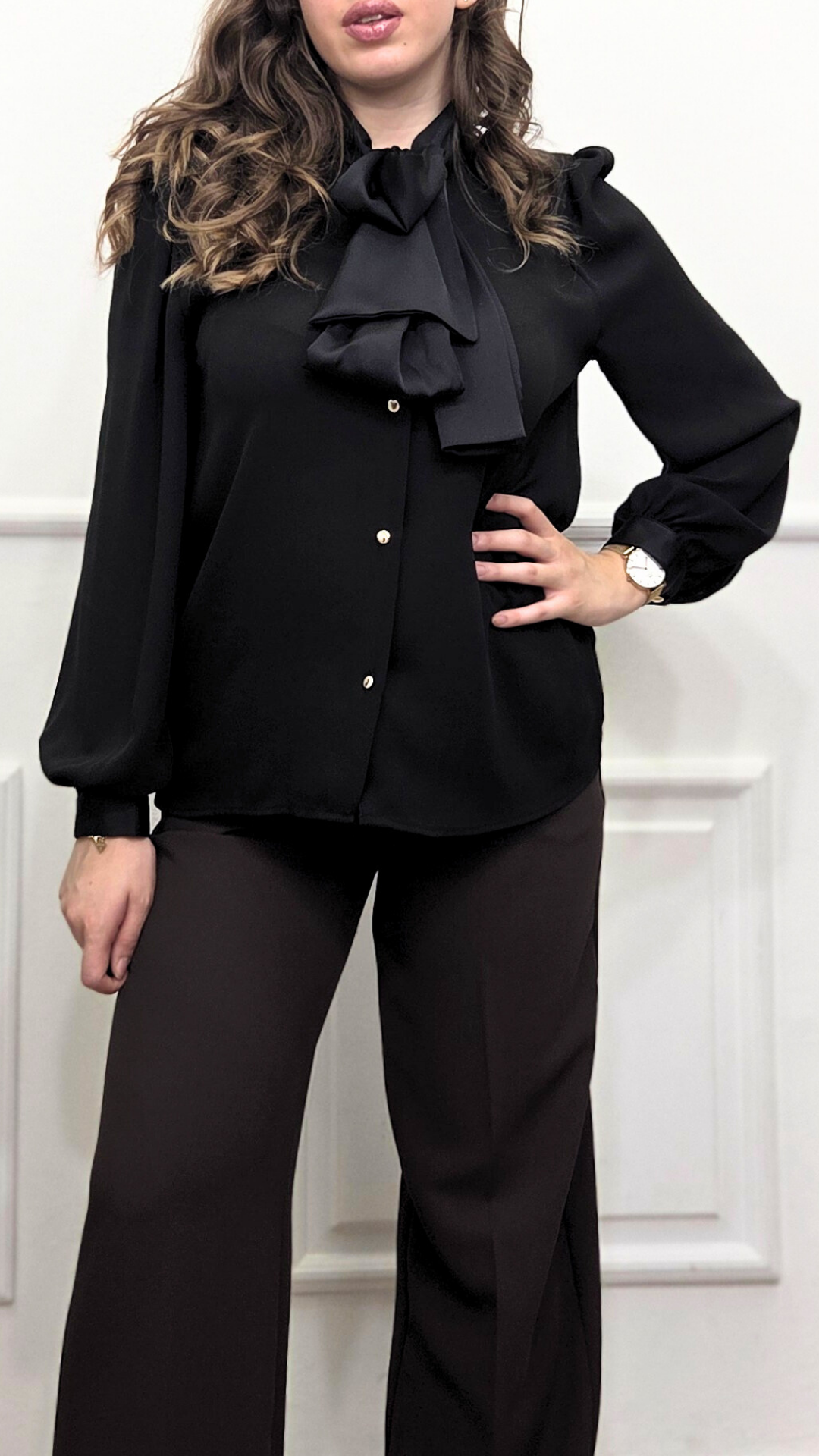 Camicia con fiocco - SIMONA G.