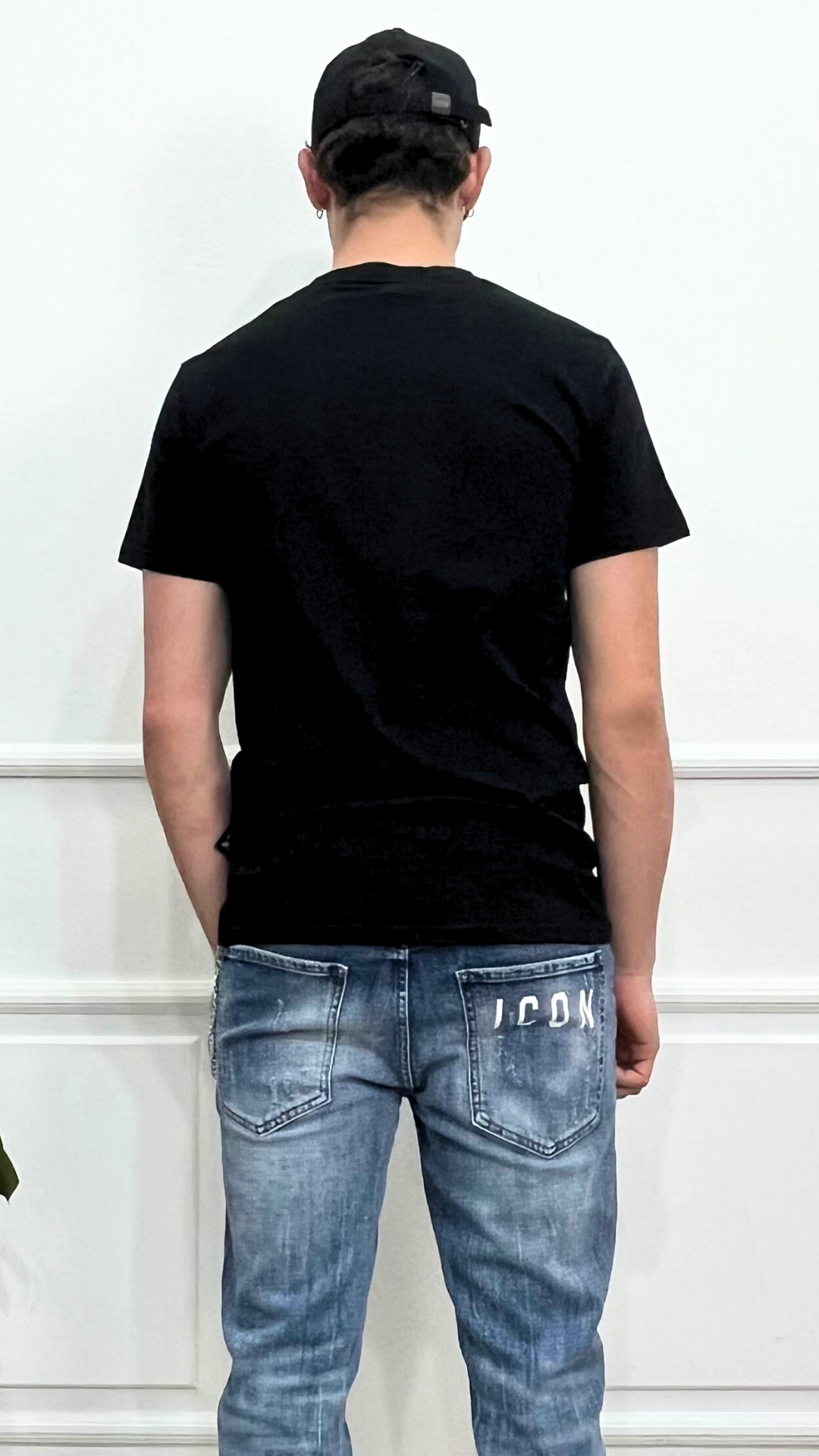 T-shirt logo circolare - ICON