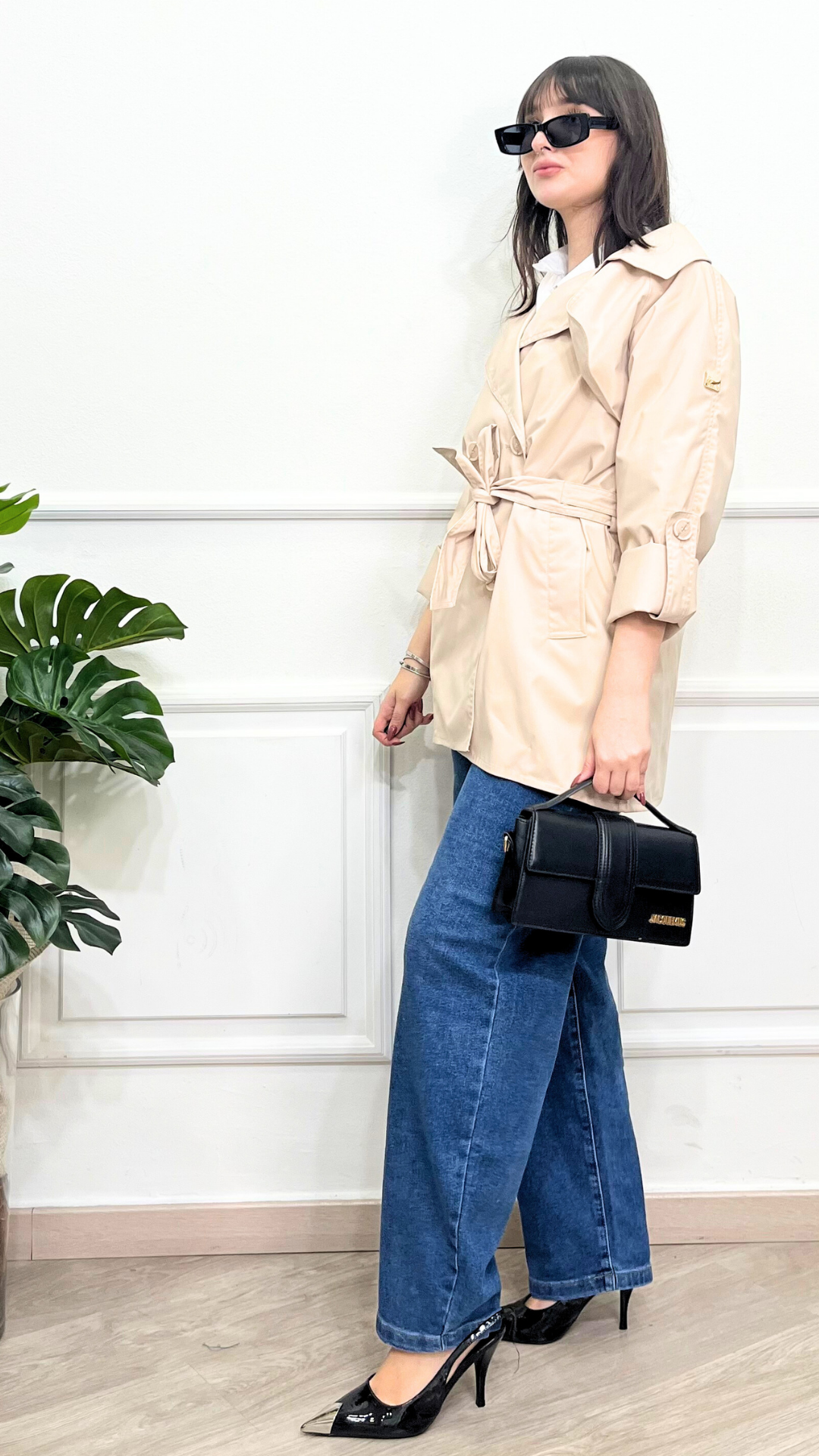 Trench con cintura - LINDA'S