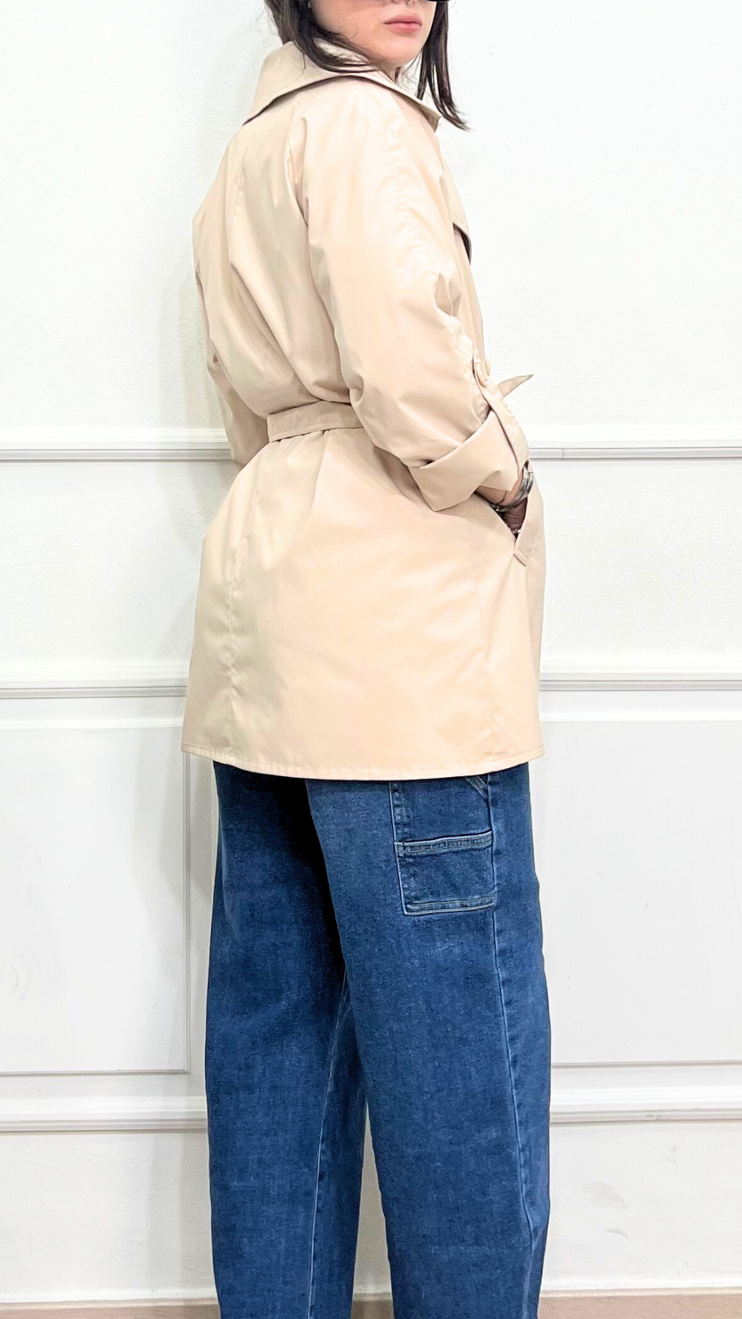 Trench con cintura - LINDA'S