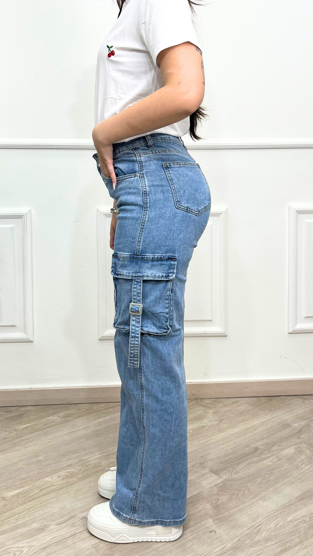 Jeans cargo - Butterfly