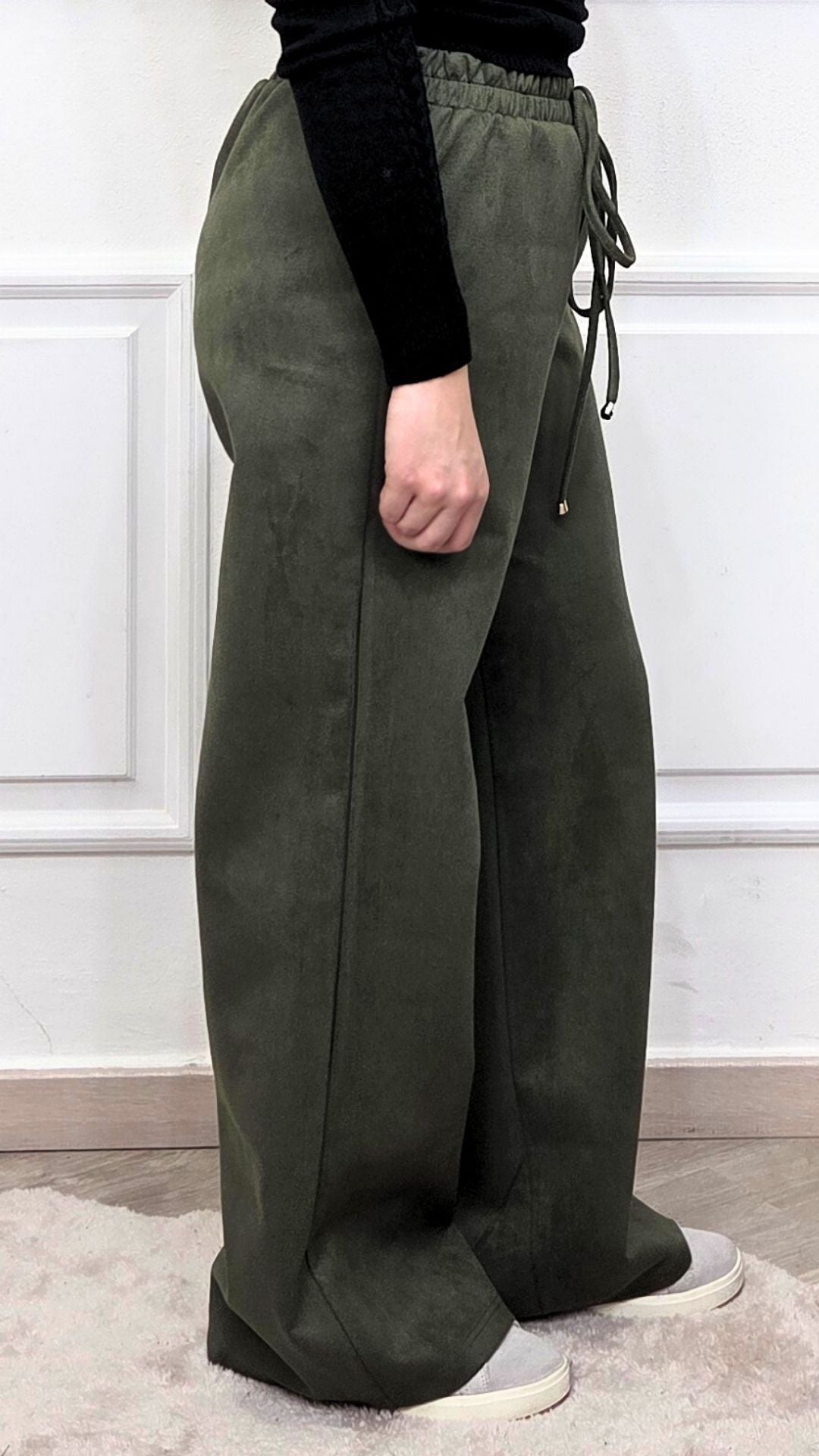 PANTALONI WIDE LEG - M!A F