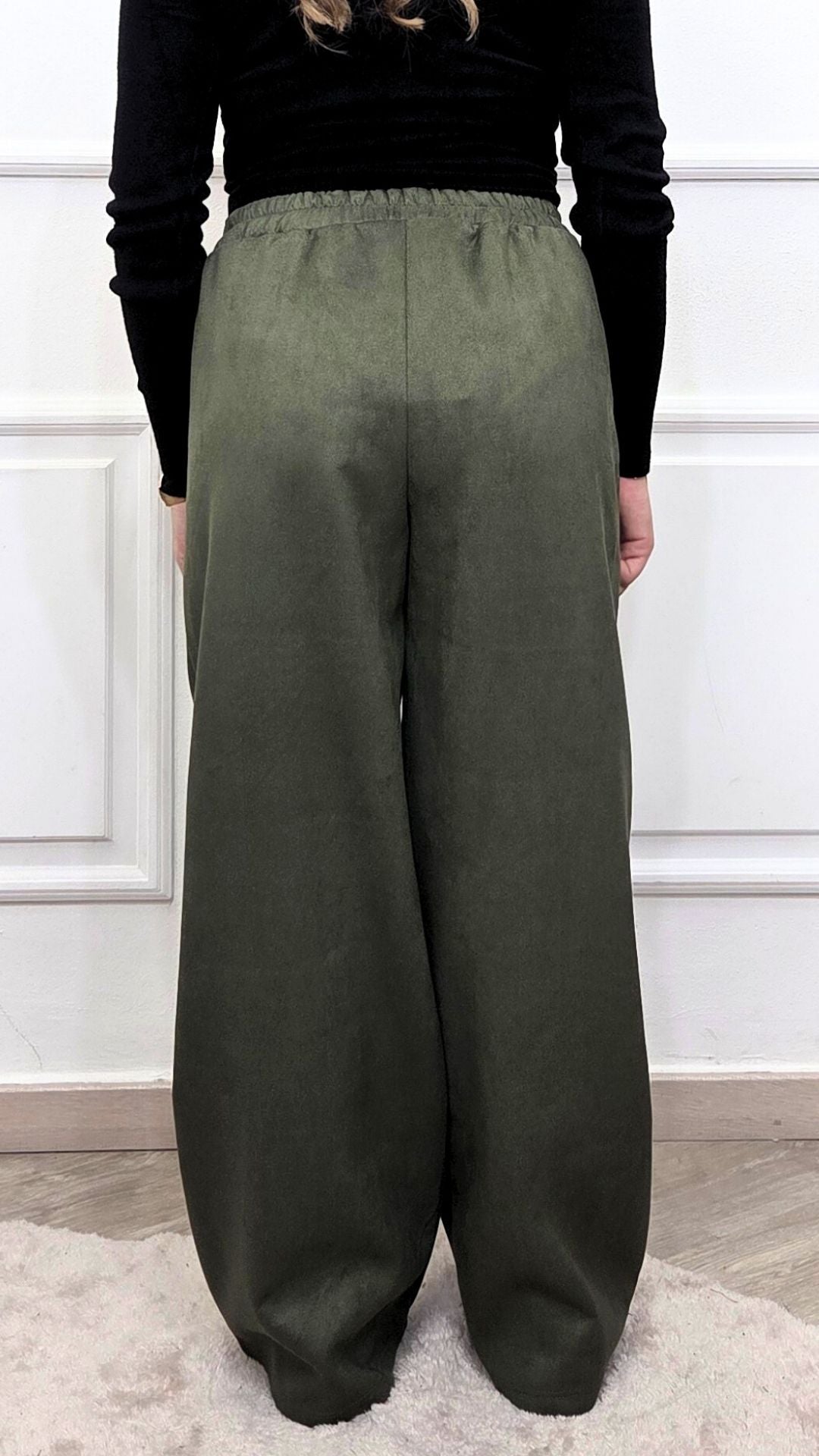 PANTALONI WIDE LEG - M!A F