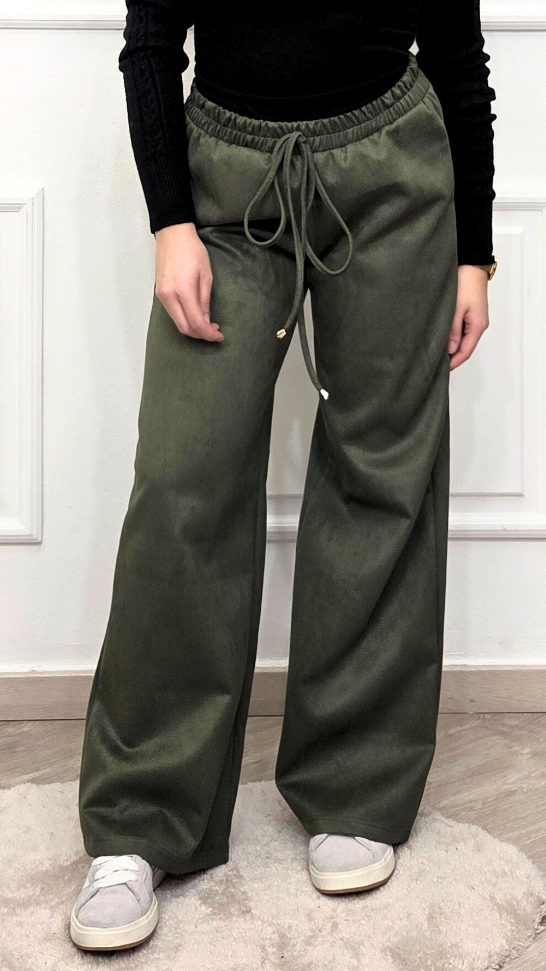PANTALONI WIDE LEG - M!A F