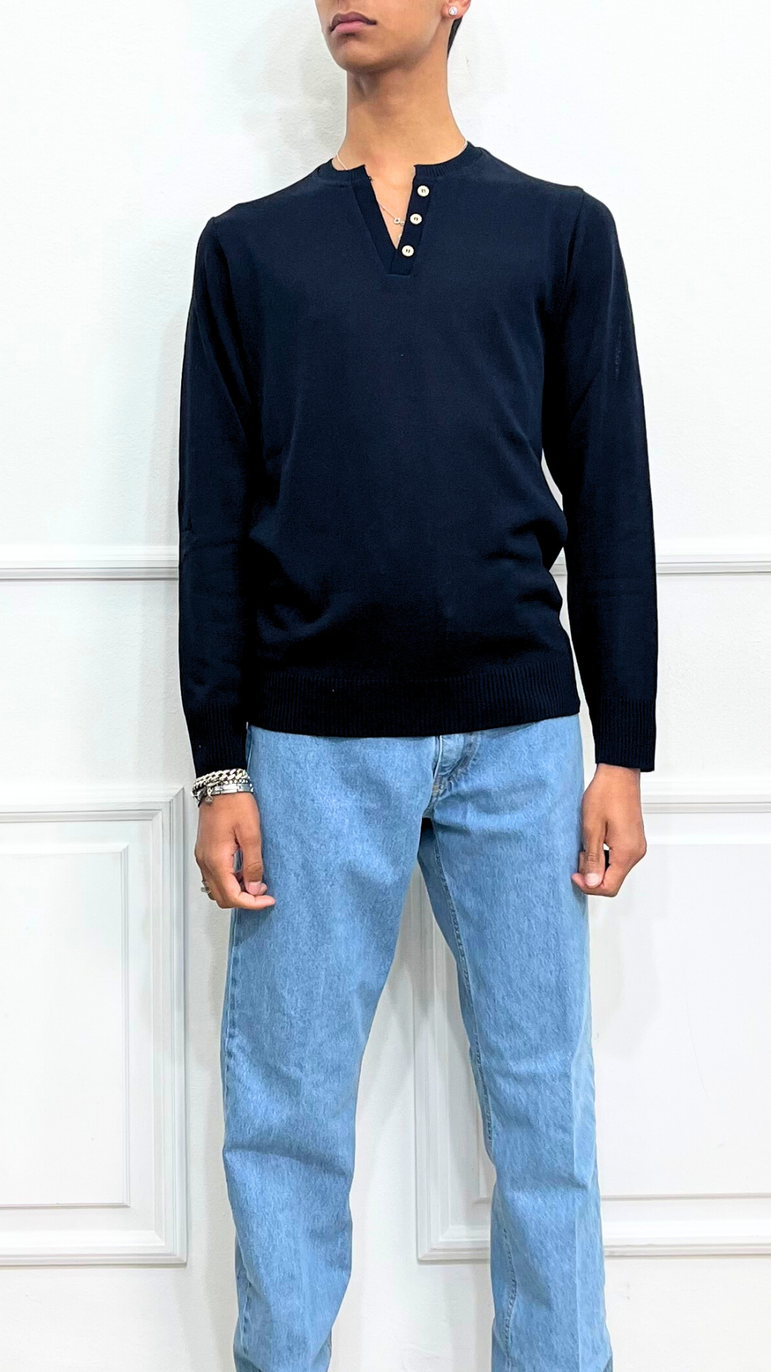 Maglia con bottoni - BLACKSVNDAY