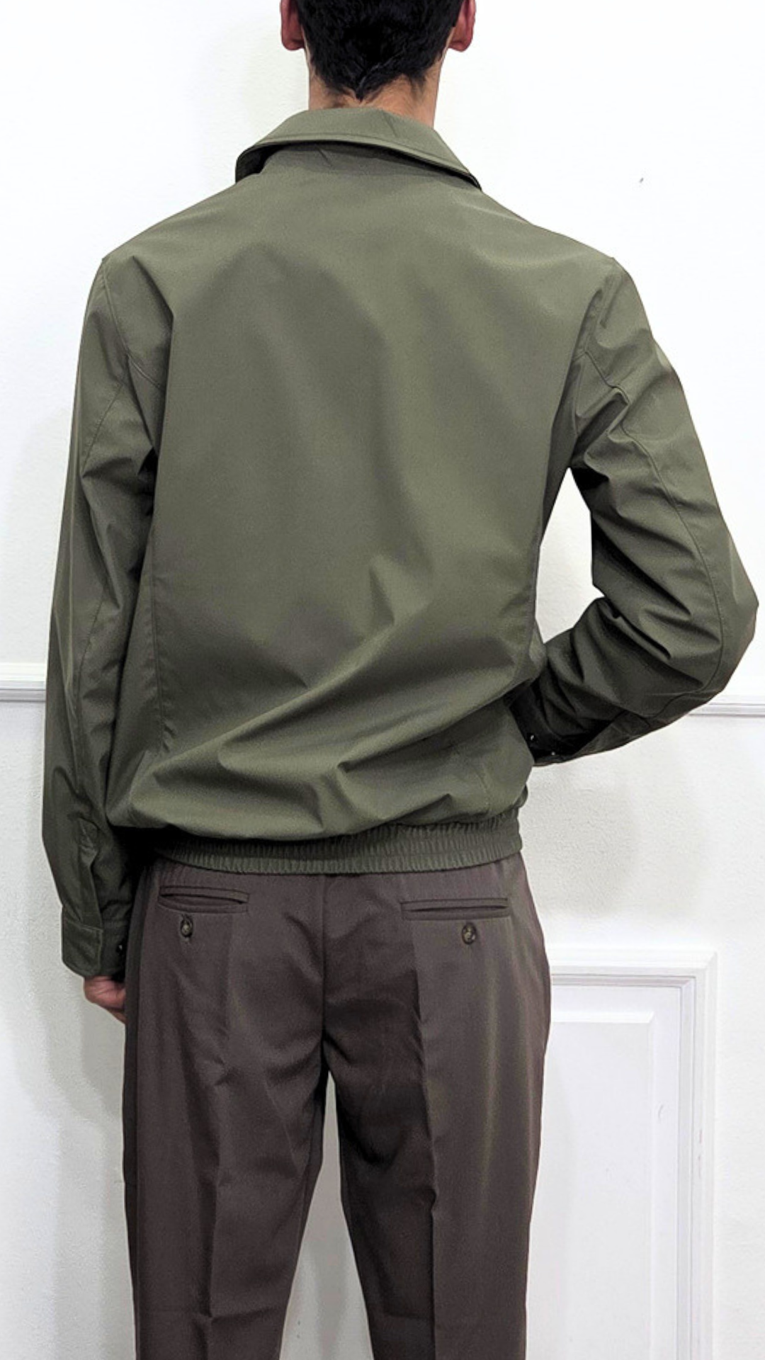 Giacca Harringtone Olive
