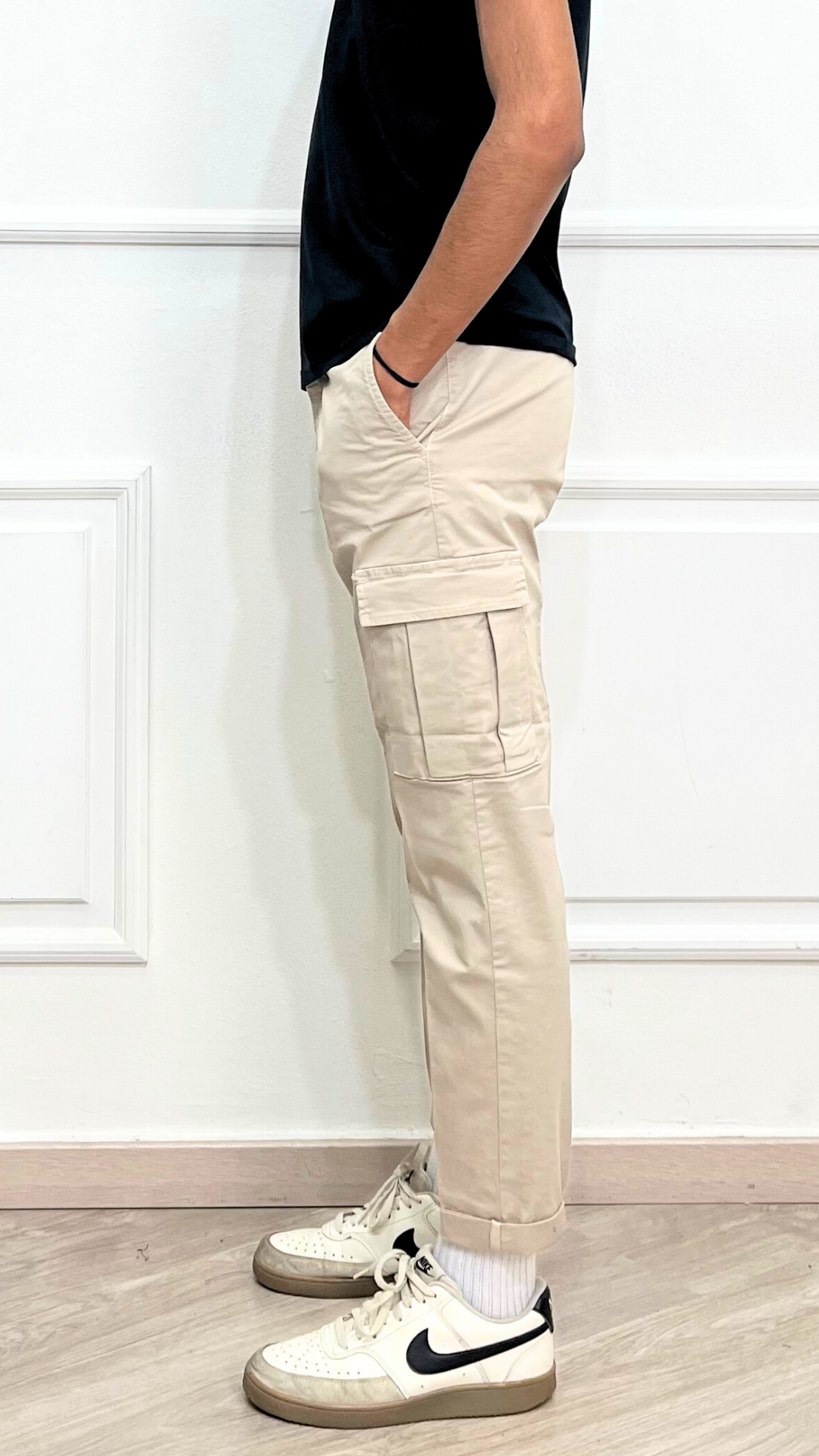 Pantalone in Cotone Cargo - BLACKSVNDAY