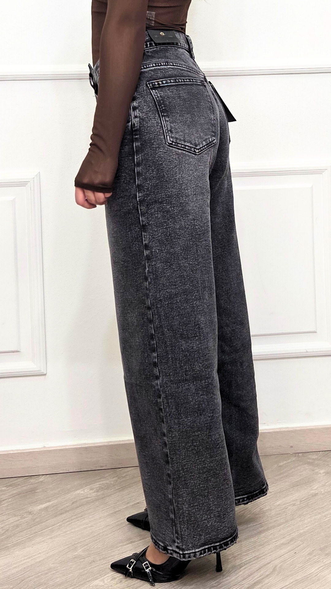 JEANS VITA ASIMMETRICA - MISS BONBON