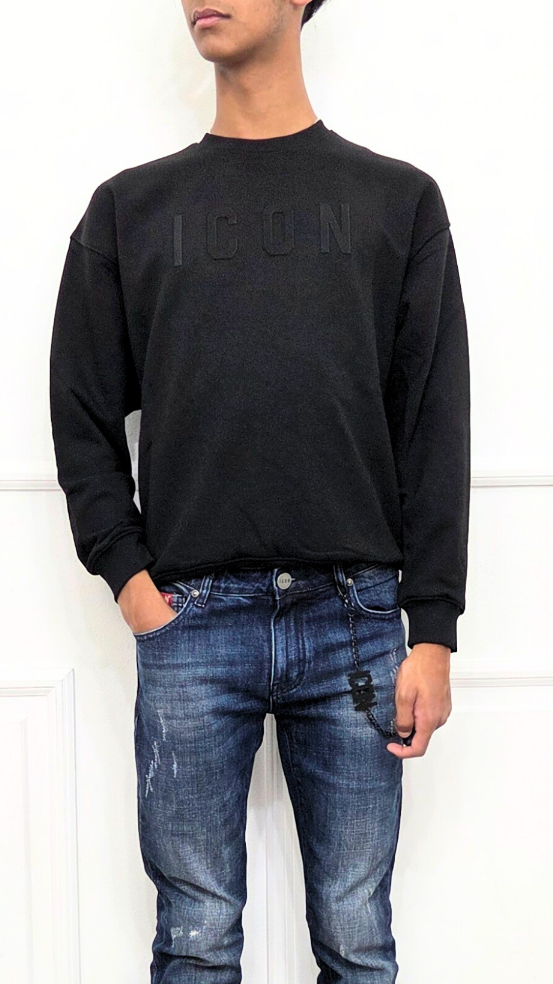 Felpa girocollo soft - ICON