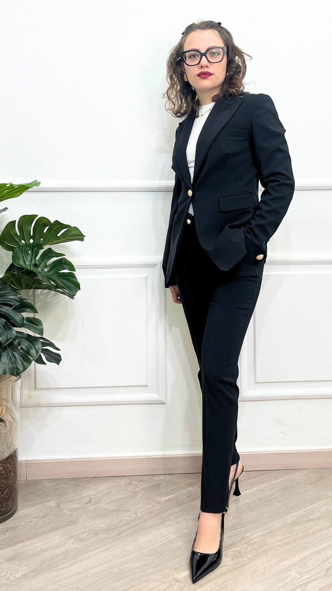 Giacca Monopetto con pattine - ANYPLACE