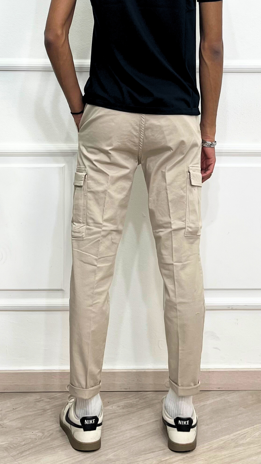 Pantalone in Cotone Cargo - BLACKSVNDAY