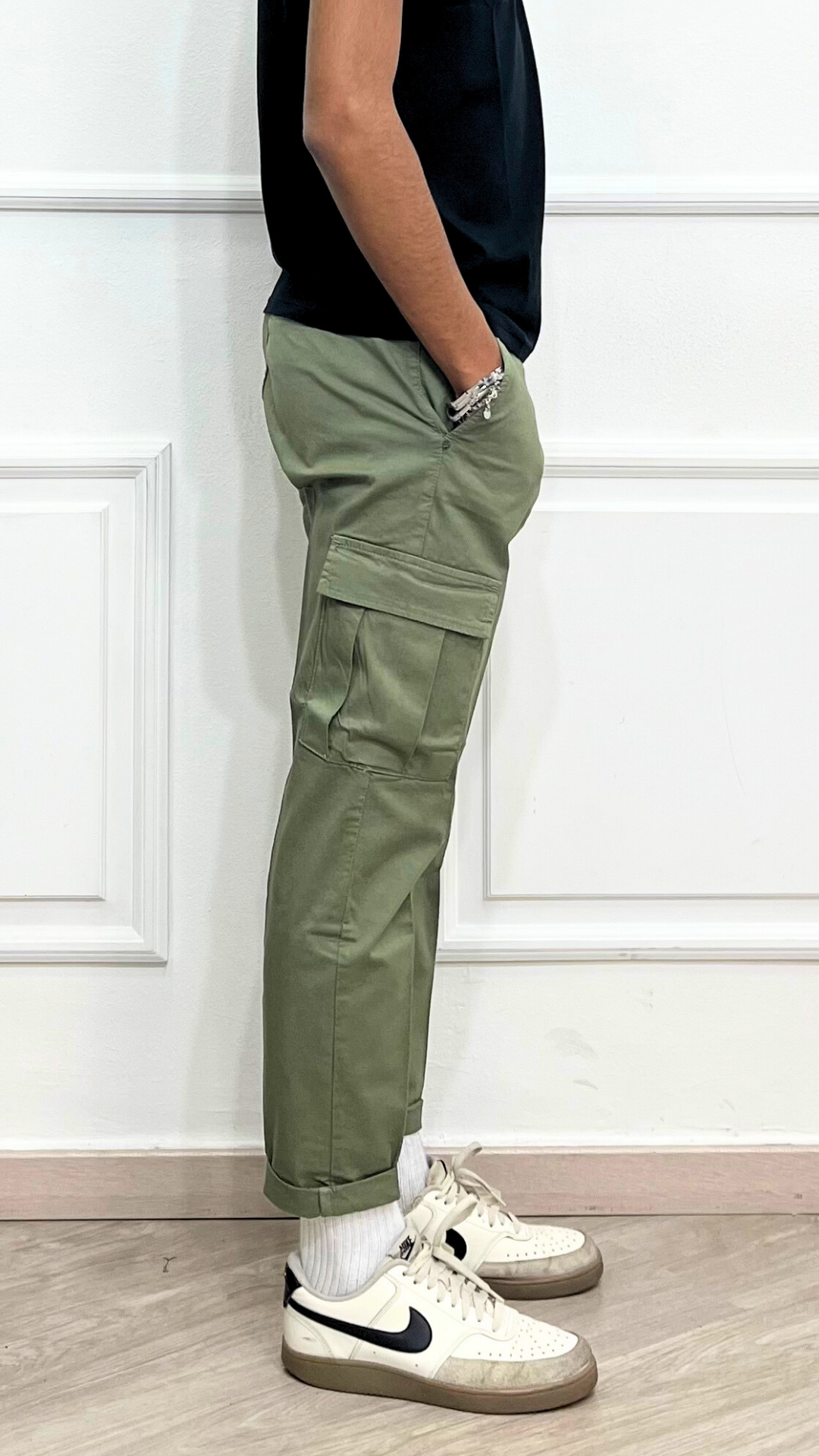 Pantalone in Cotone Cargo - BLACKSVNDAY