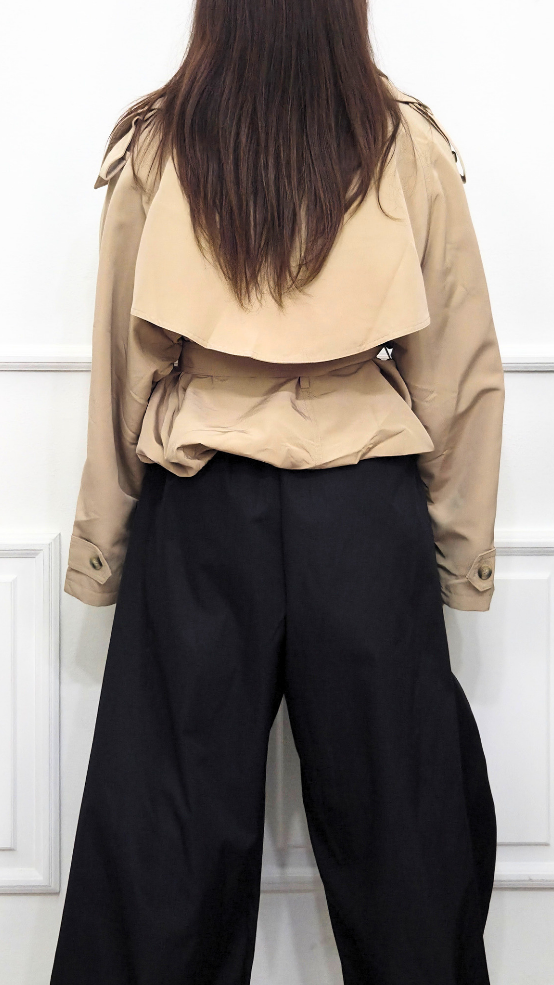 Trench Corto City Elegance