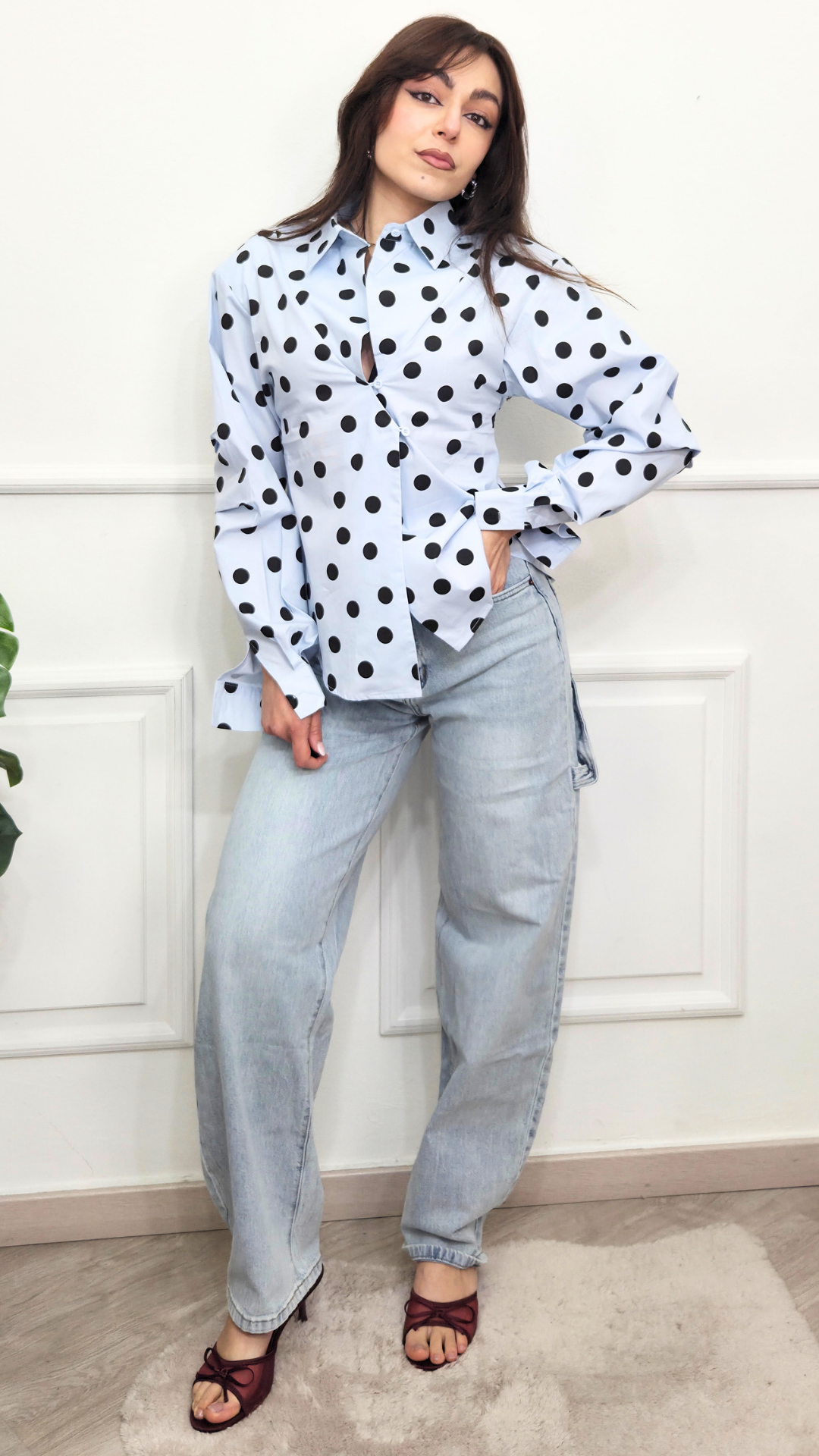 Camicia Pois Chic