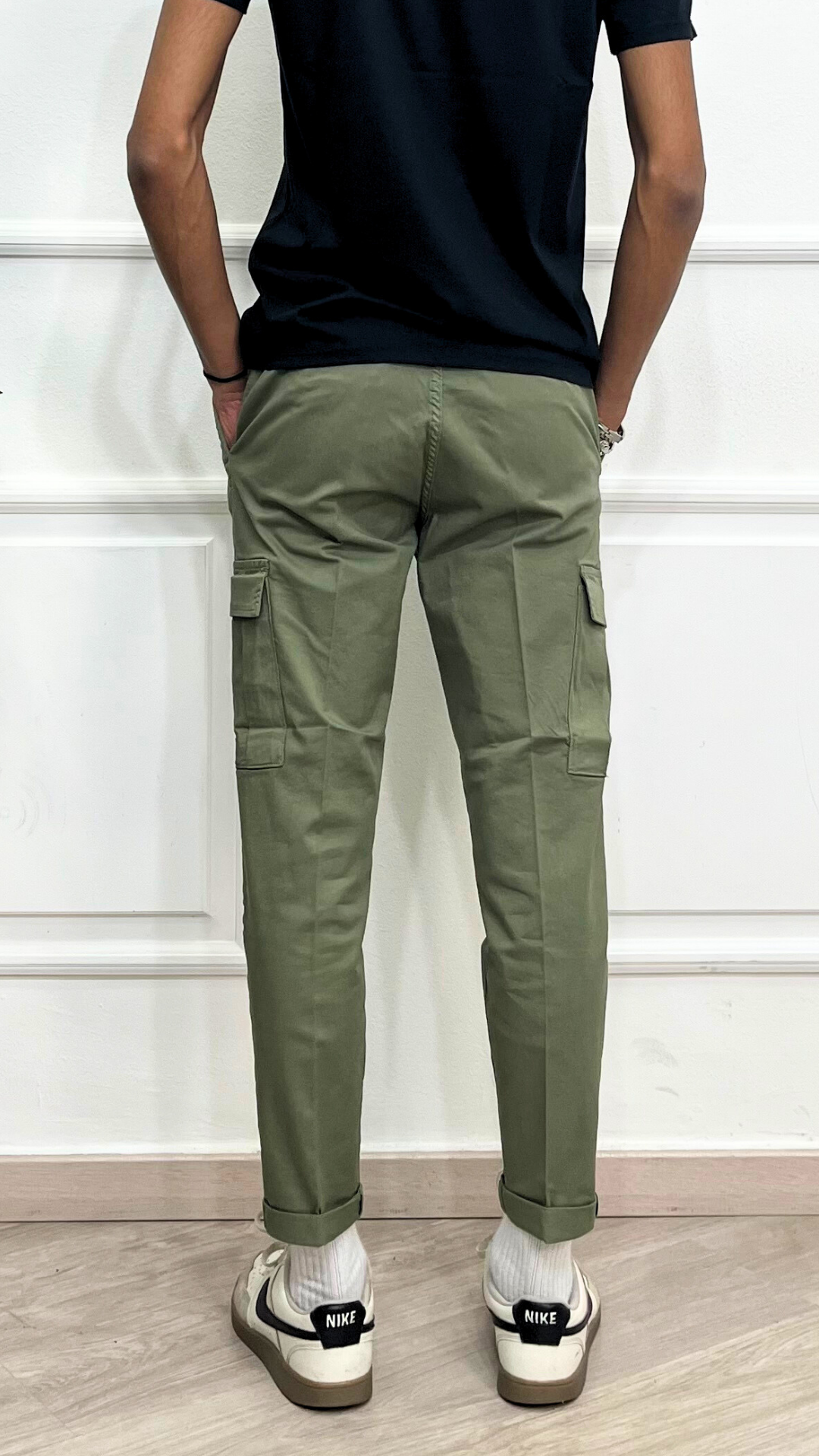 Pantalone in Cotone Cargo - BLACKSVNDAY