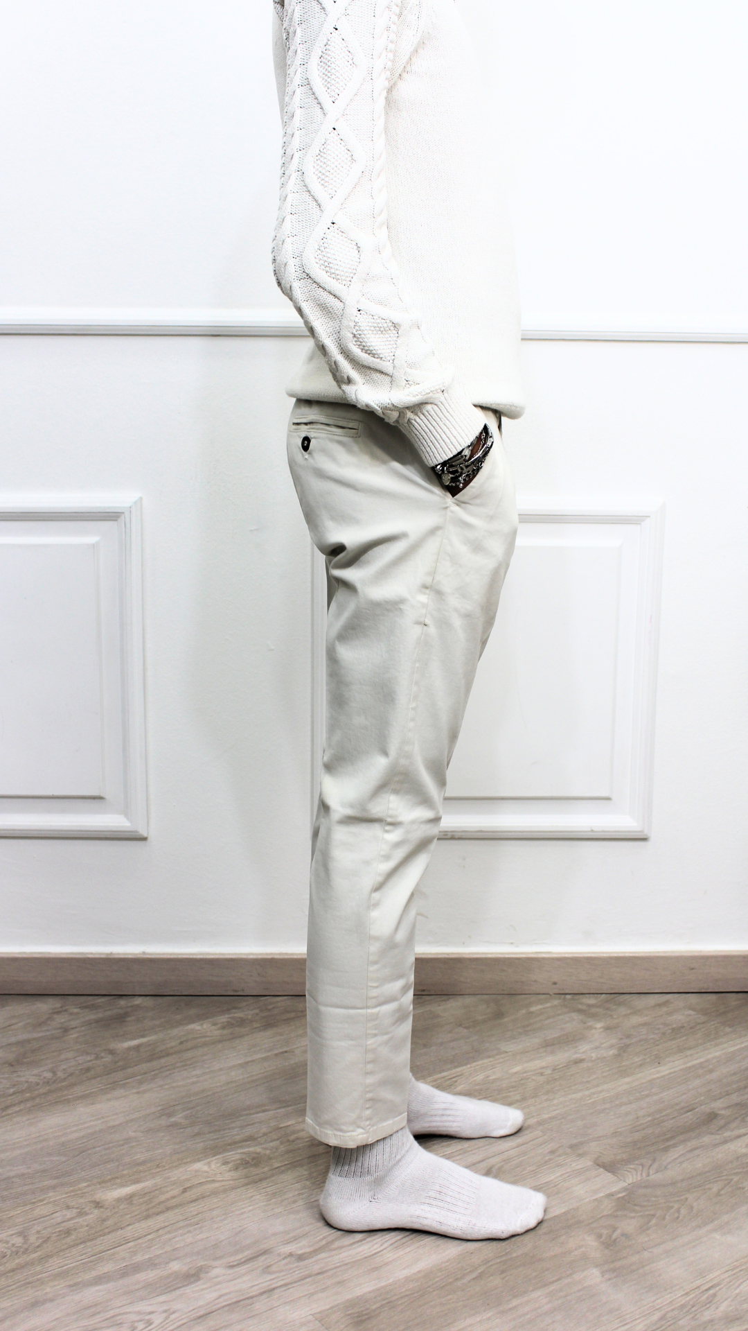 Pantalone Beige - AKIRO'