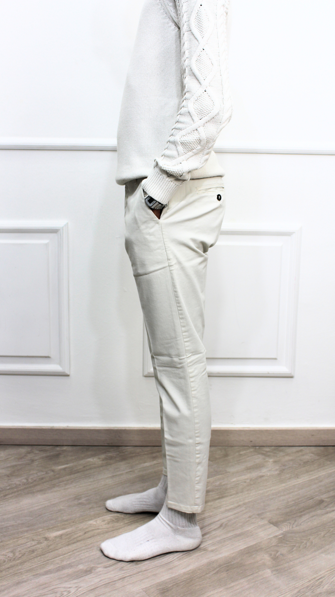 Pantalone Beige - AKIRO'