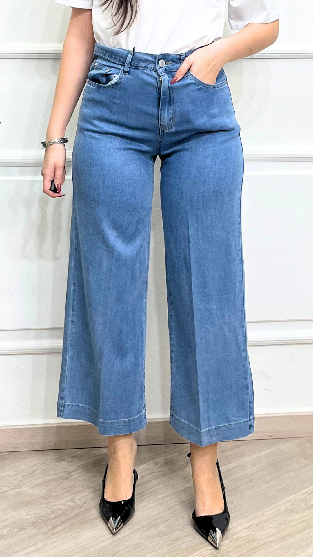 Jeans comodo in cotone - LINDA'S