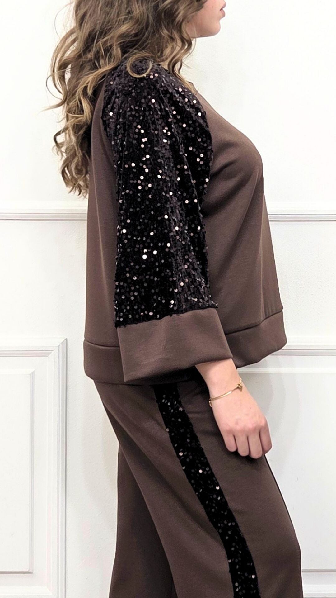 MAGLIA PAILLETTES - EXTASY ITALY