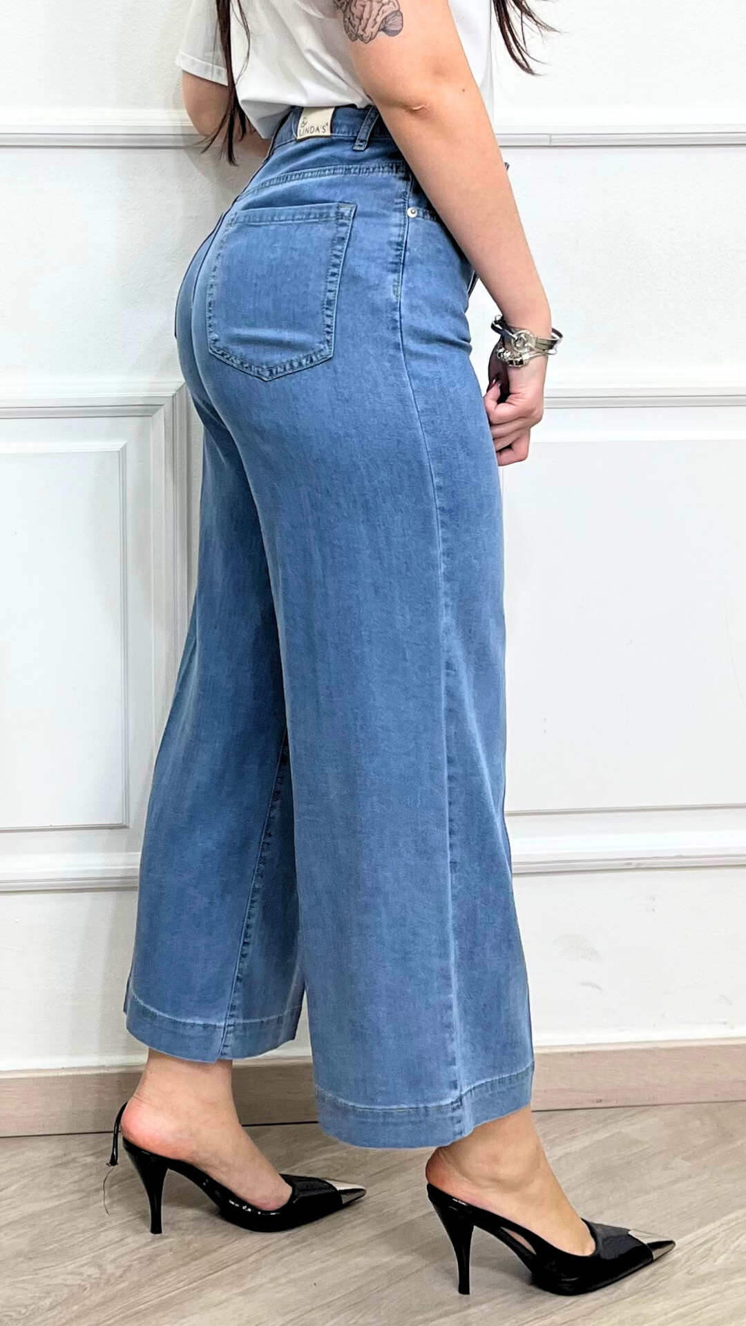 Jeans comodo in cotone - LINDA'S