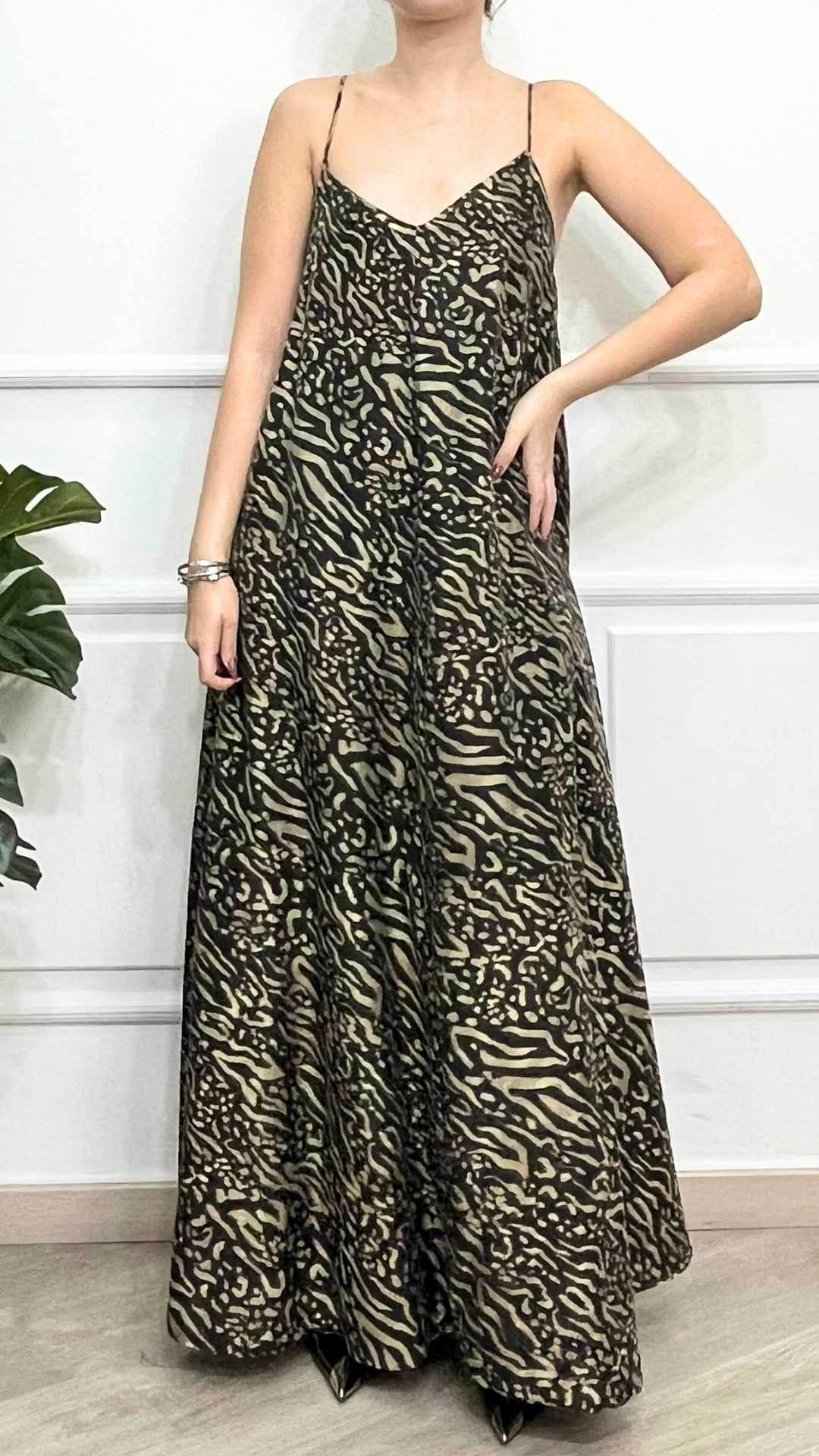 Abito Lungo Animalier - LUMINA