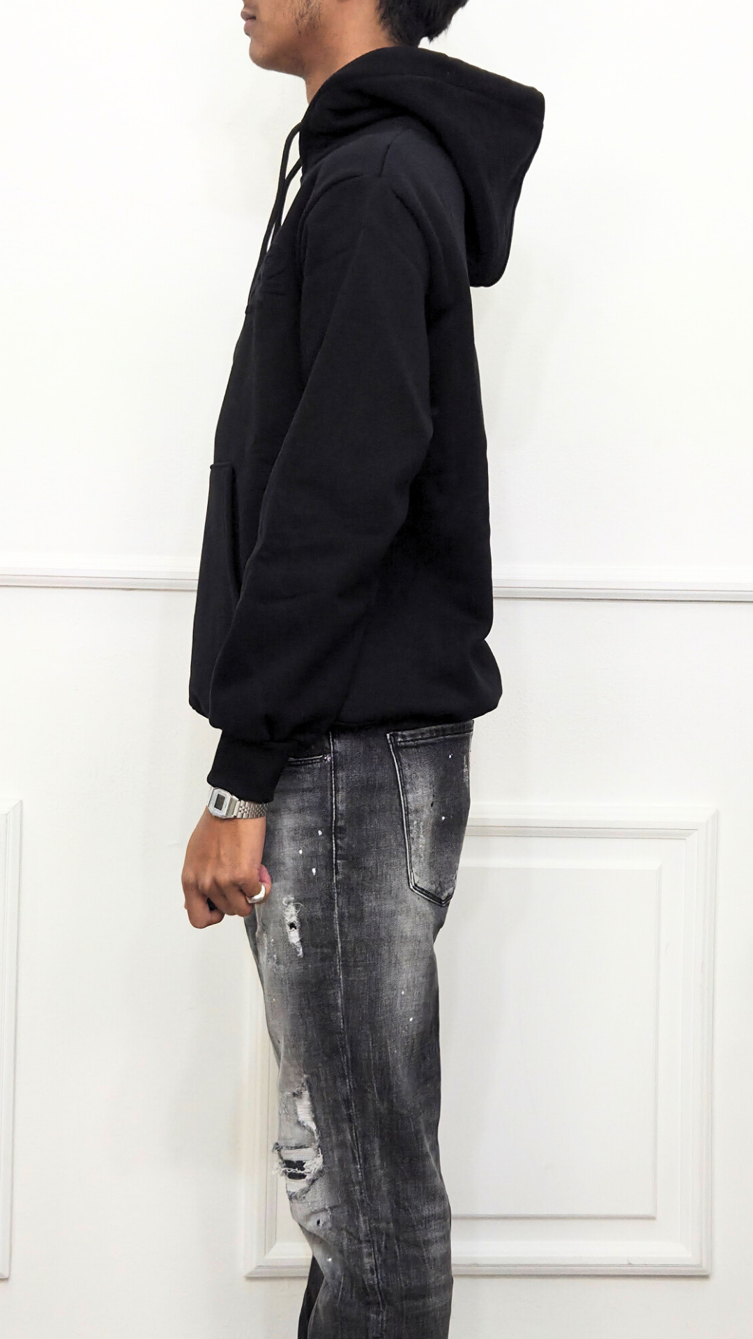 Felpa con cappuccio DS2