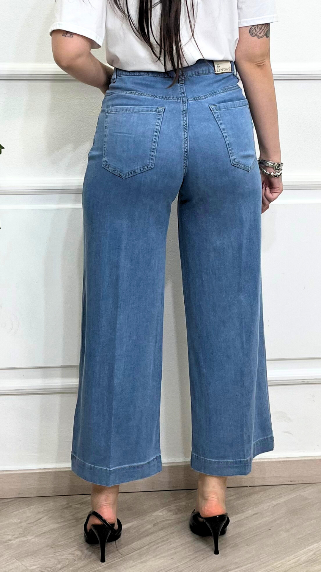 Jeans comodo in cotone - LINDA'S