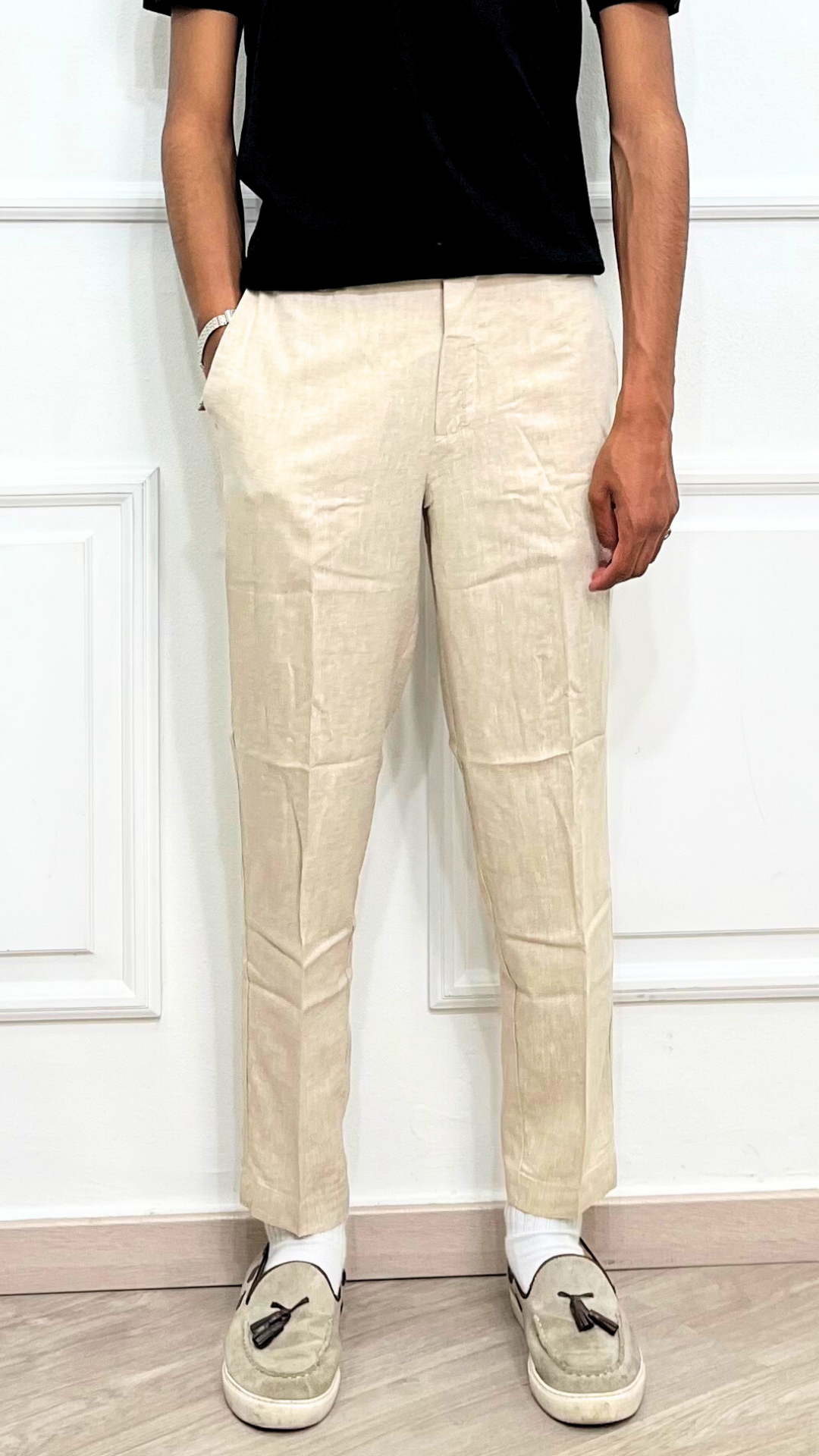 Pantalaccio in Lino