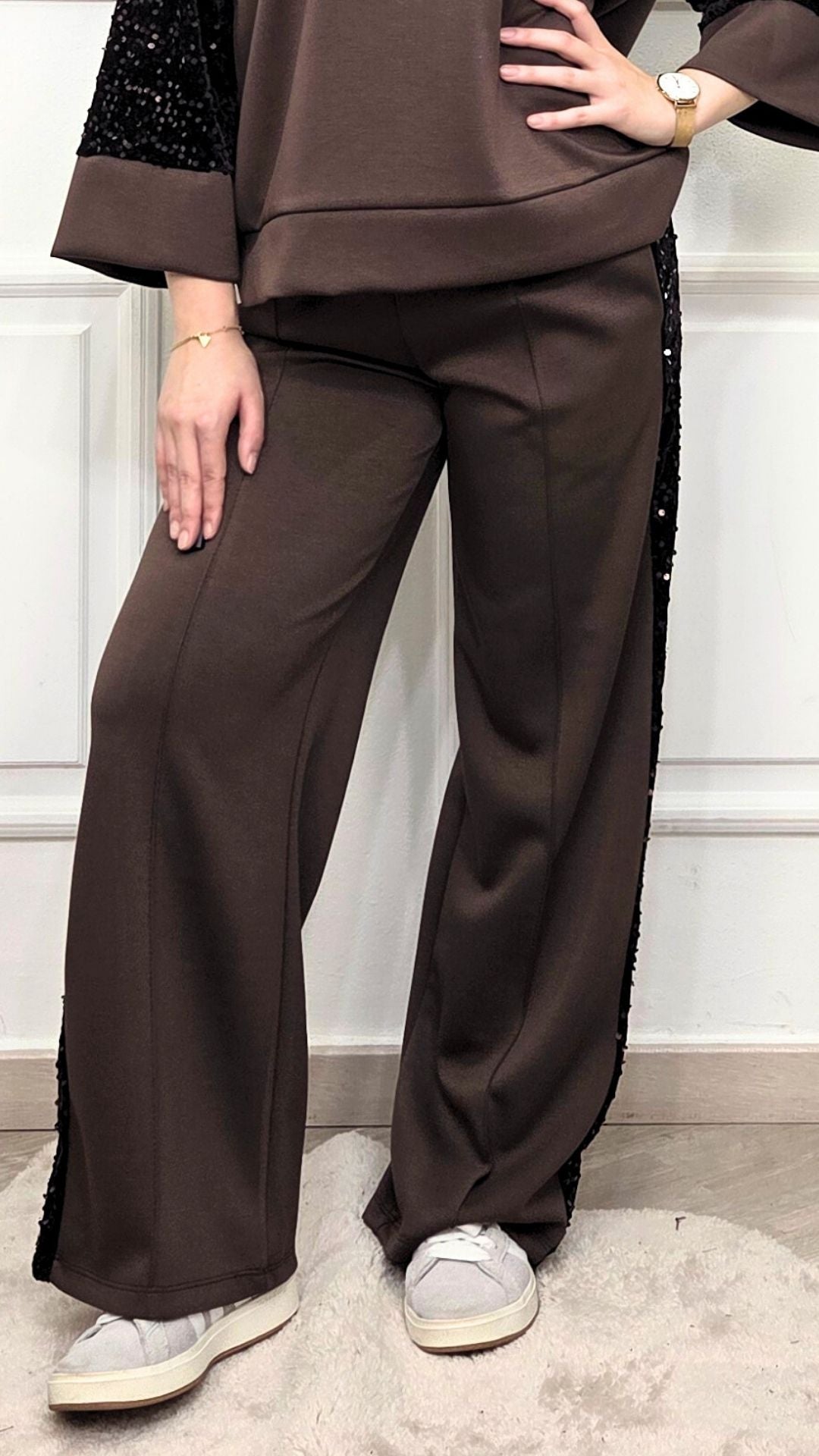 PANTALONE PAILLETTES - EXTASY ITALY