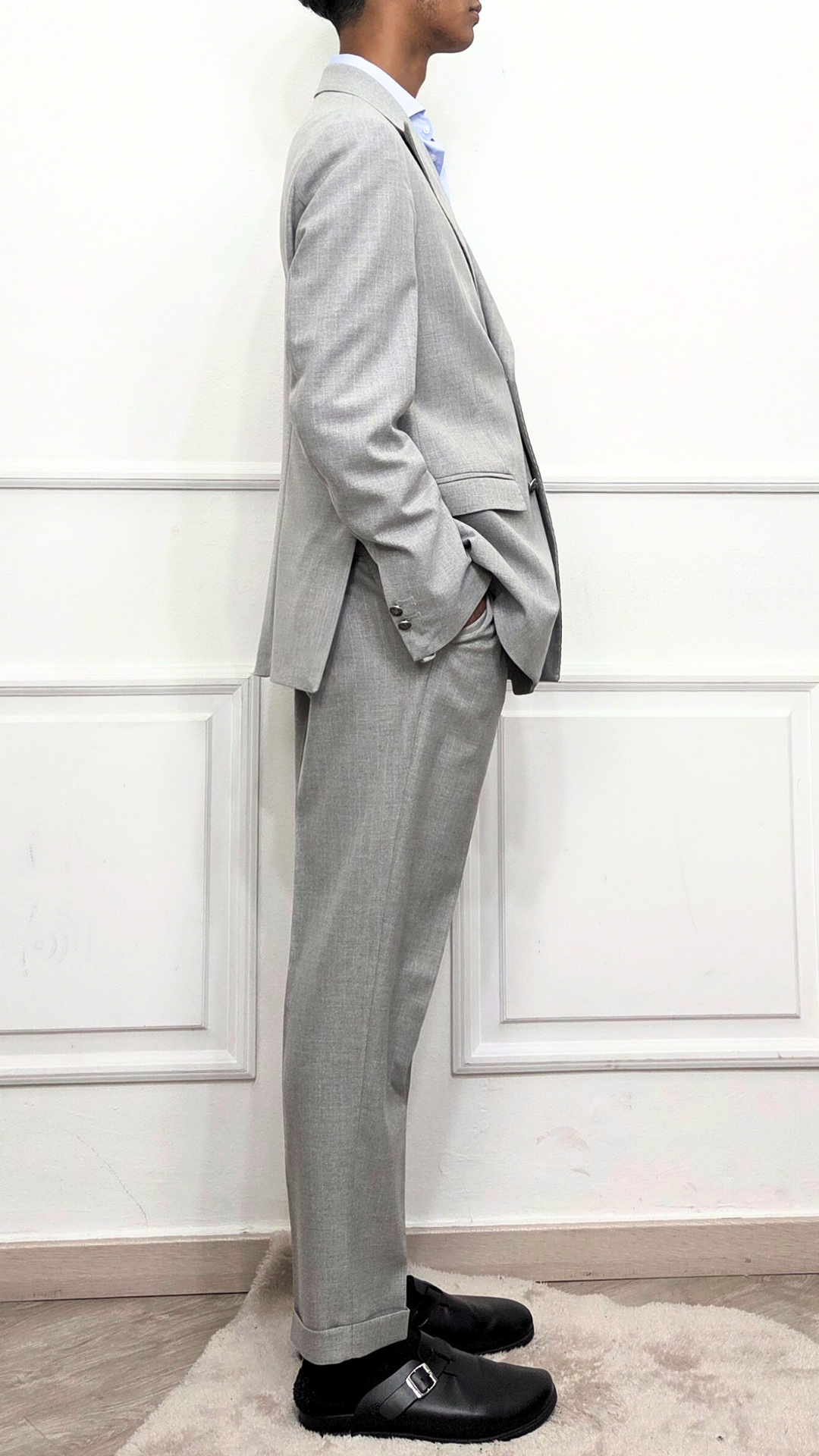 Abito doppiopetto gessato - BLACKSVNDAY