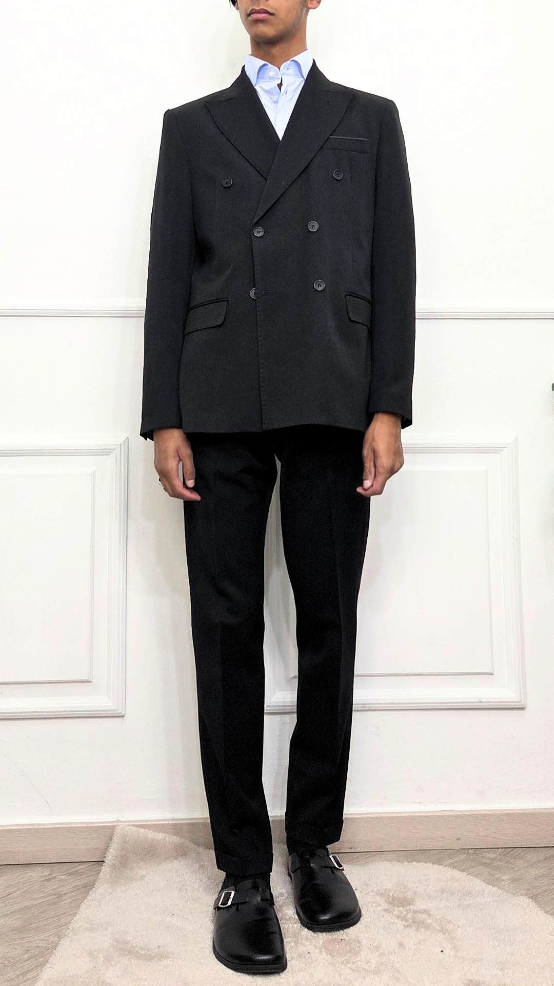 Abito doppiopetto nero - BLACKSVNDAY