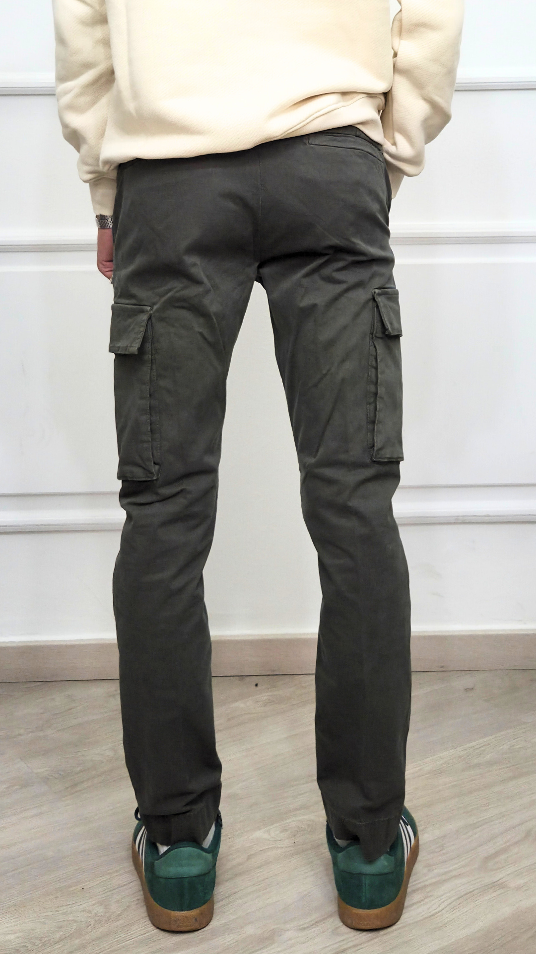 Pantalone cargo - PIGMENTO