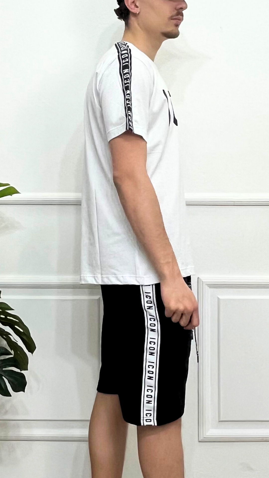 T-shirt con bande - ICON