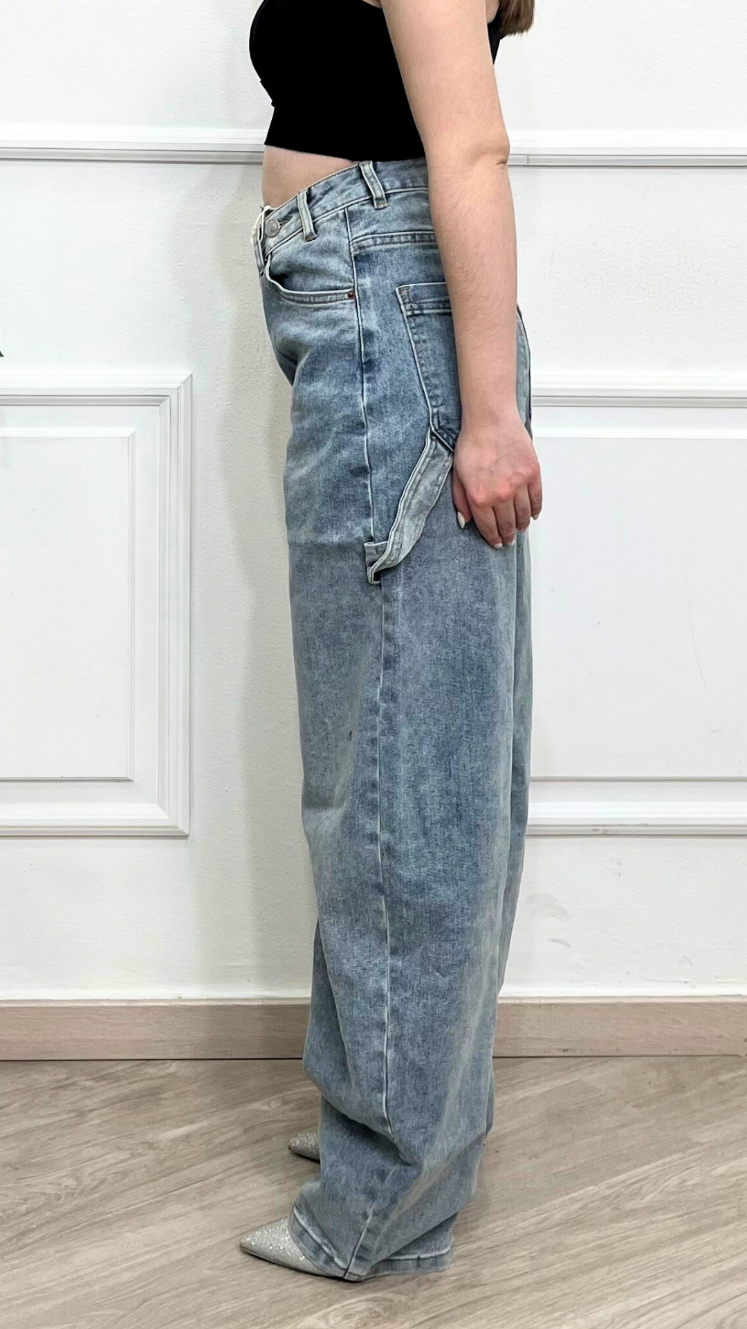Jeans asimmetrico