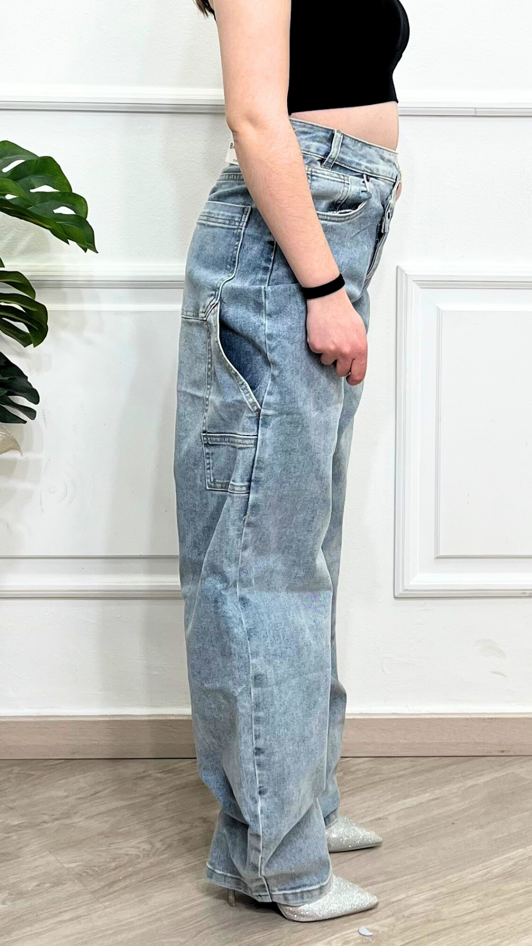 Jeans asimmetrico