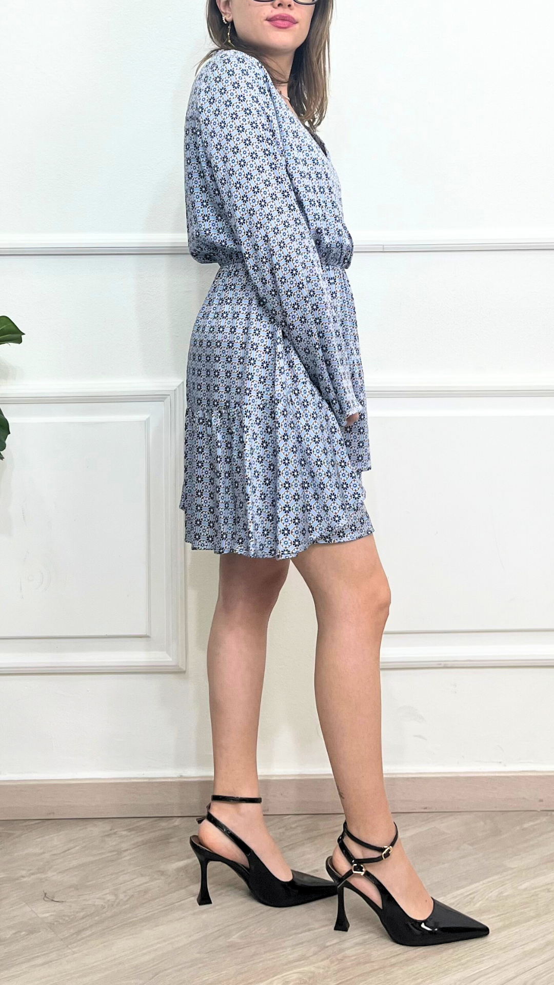 Vestito floreale incrociato - EXTASY