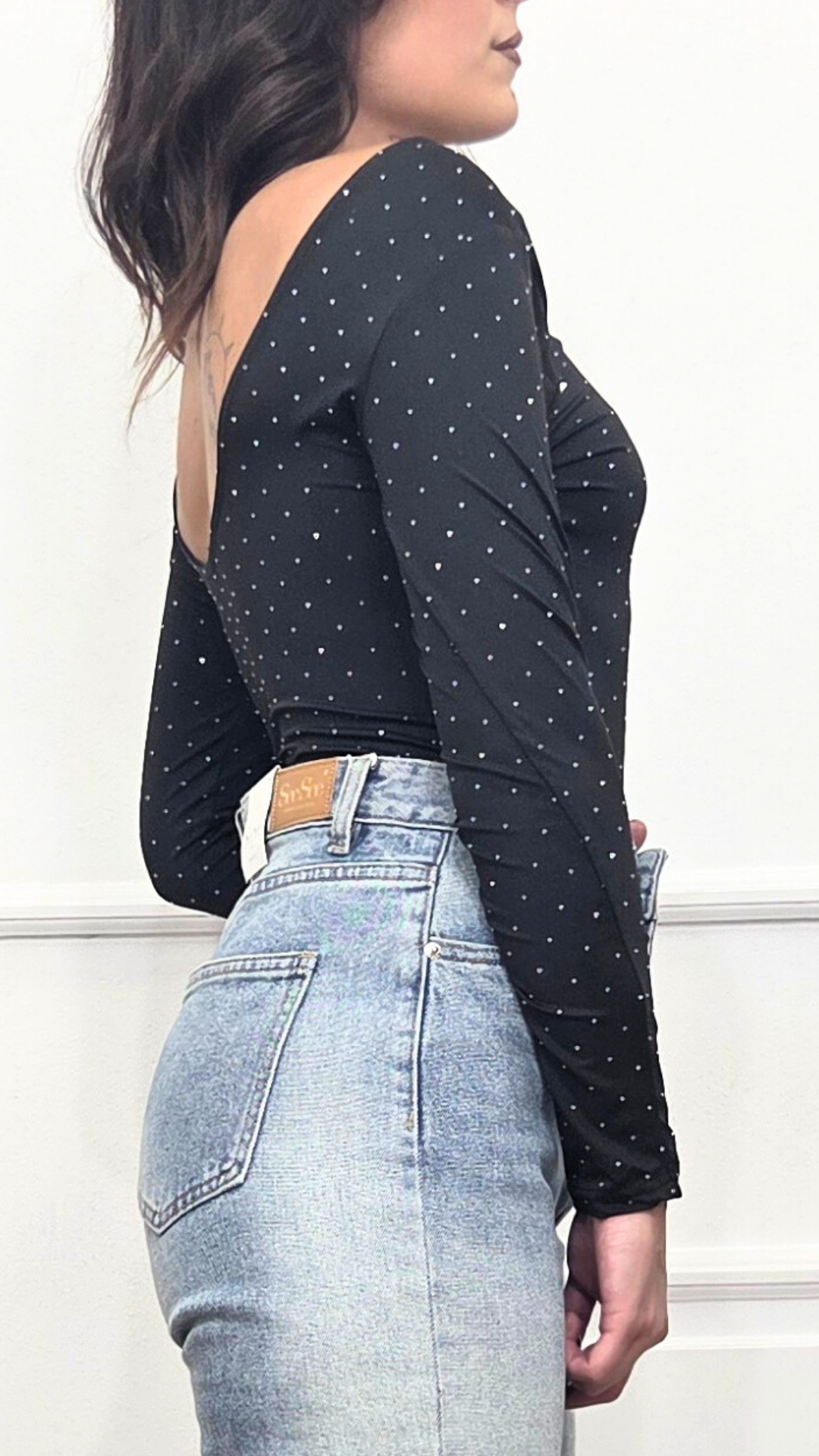 BODY CON BRILLANTINI - VINCEOTTO