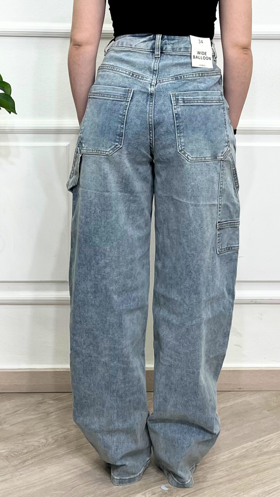 Jeans asimmetrico