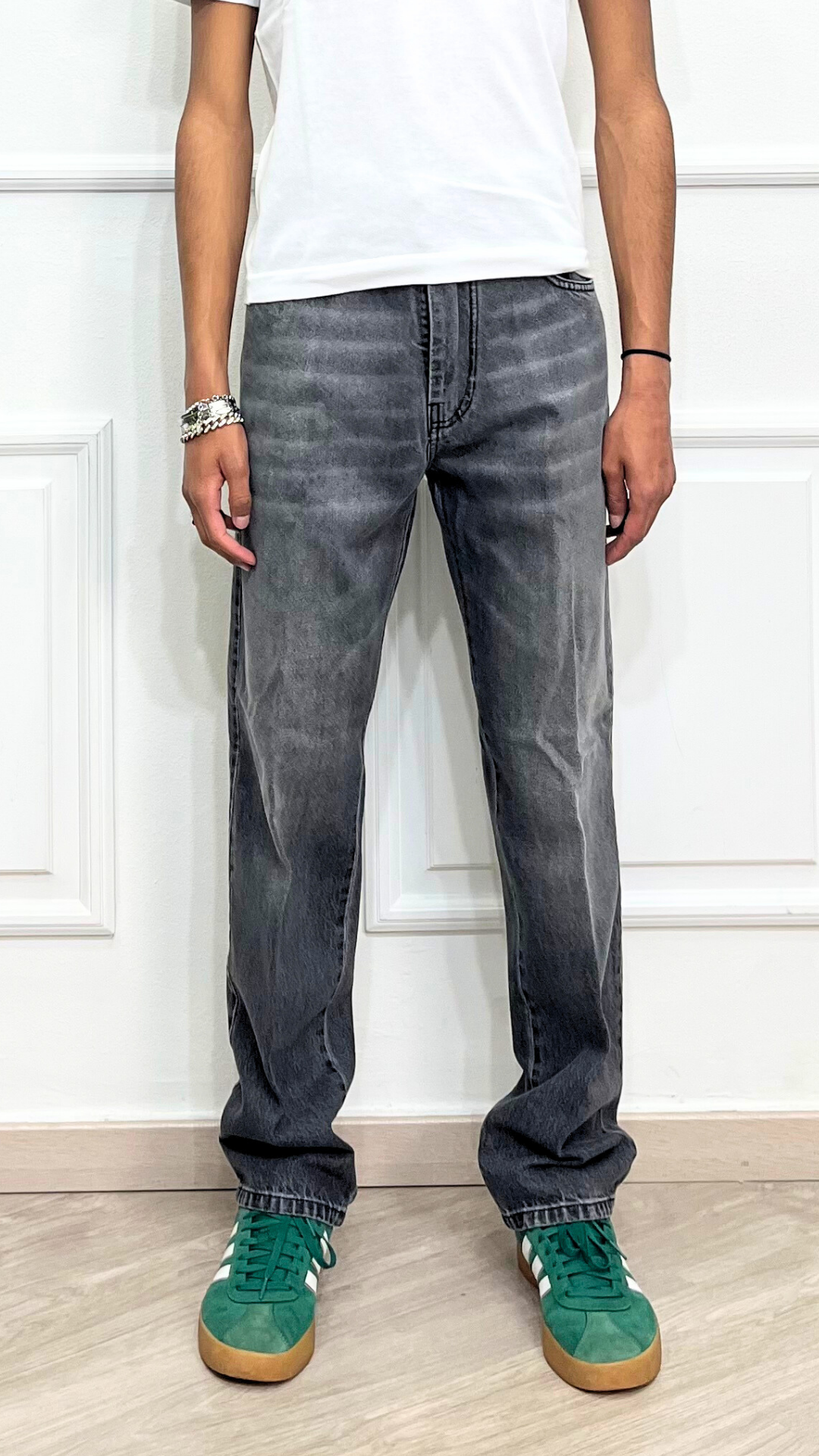 Jeans Baggy Grigio - BLACKSVNDAY